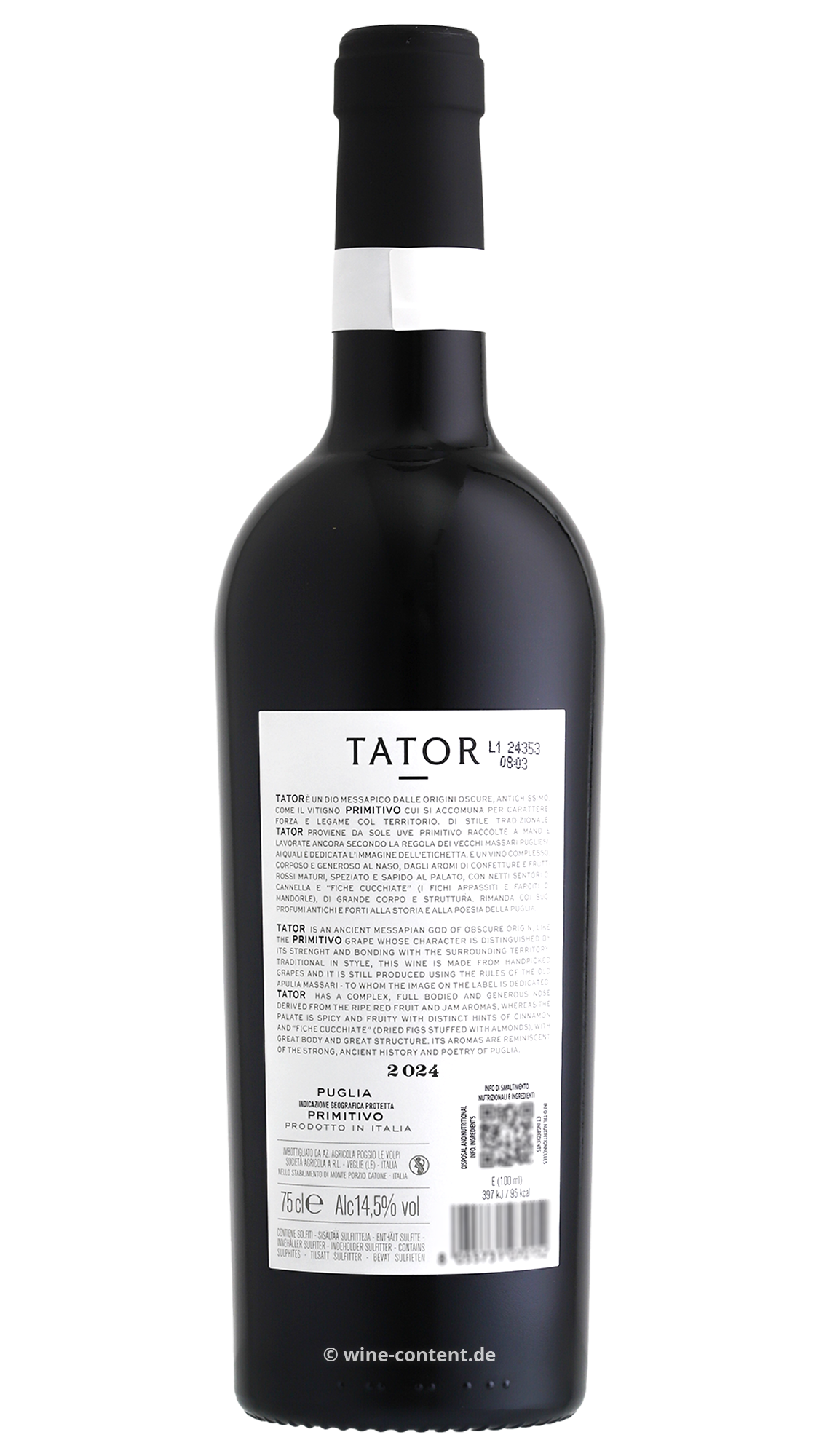 Primitivo 2024 Tator