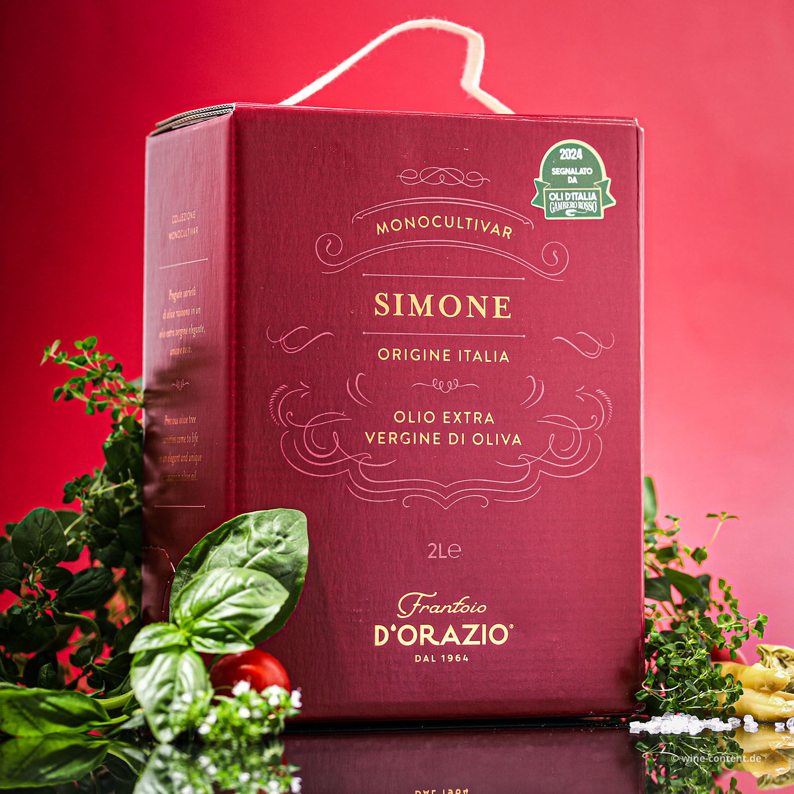 2 L Olivenöl Extra Vergine Simone Bag in Box