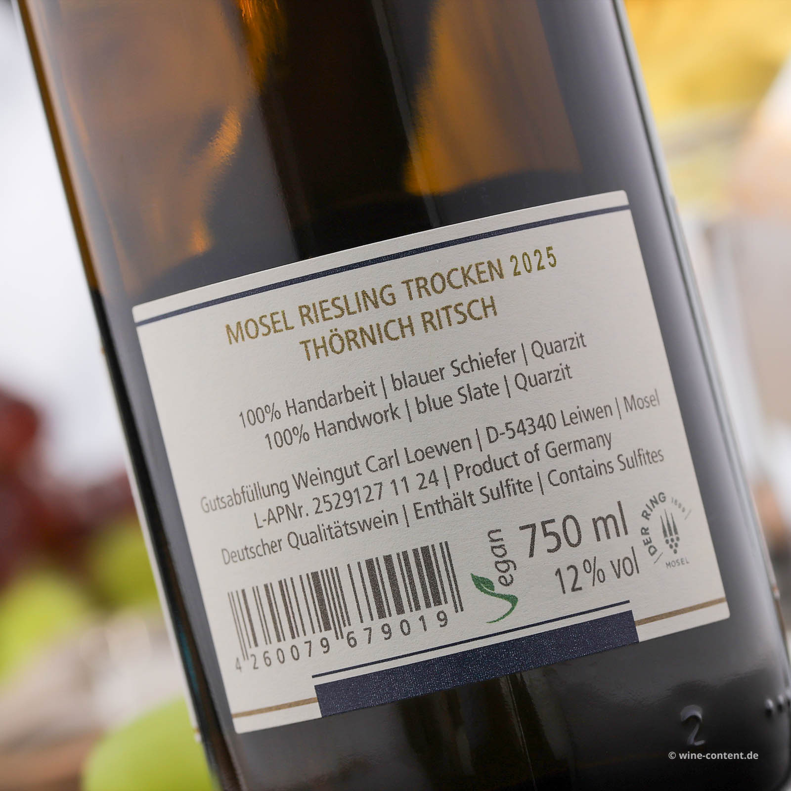 Riesling Großes Gewächs 2025 Ritsch