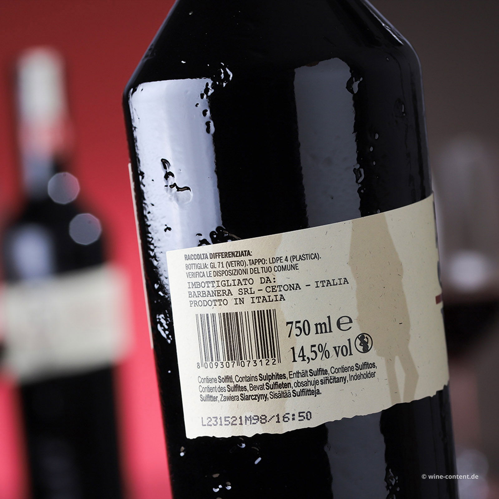 Toscana Rosso 5/V (Lagerschaden)