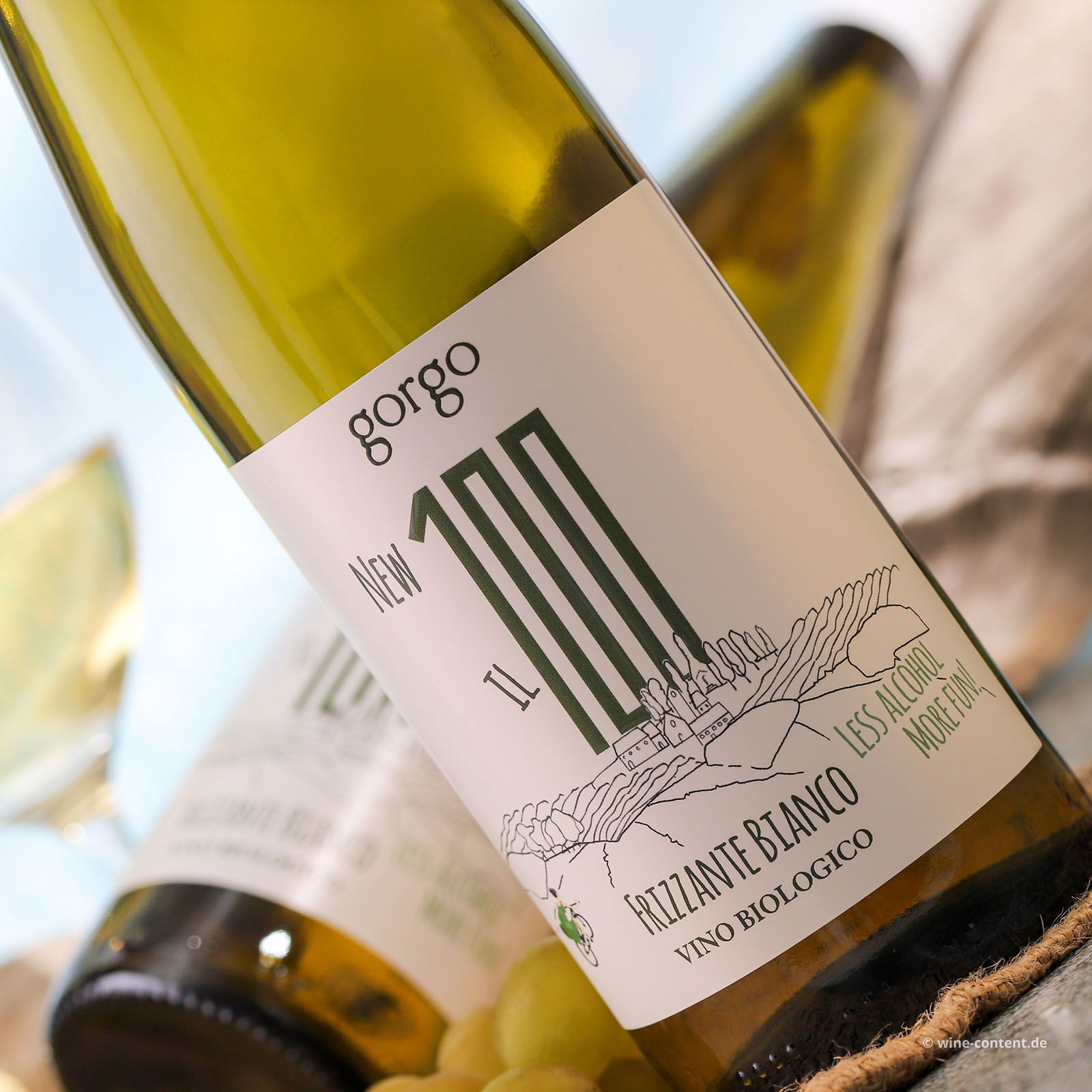 Frizzante Bianco IL 100 Bio 8%