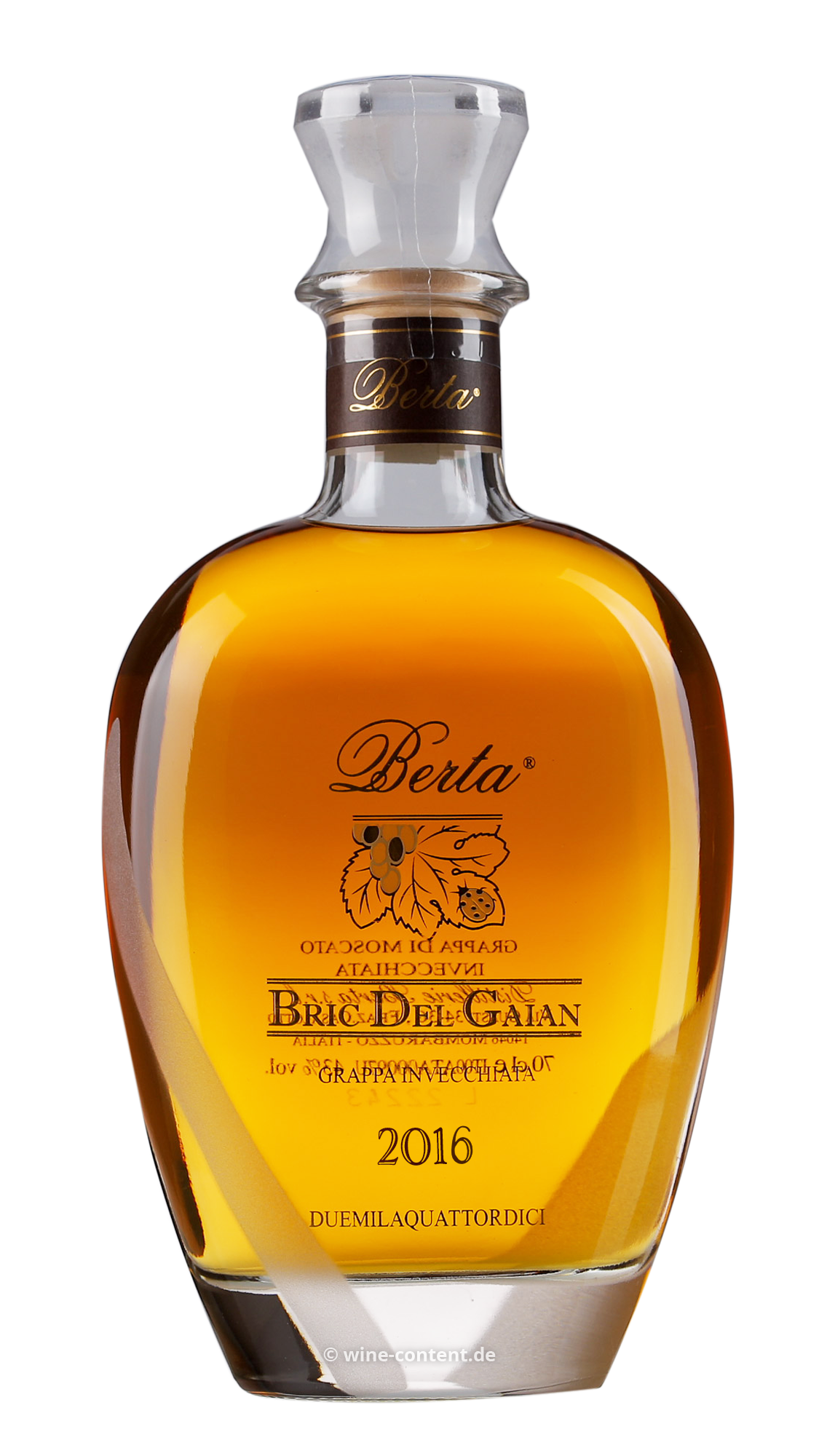 Grappa Bric del Gaian 2016 (Moscato)