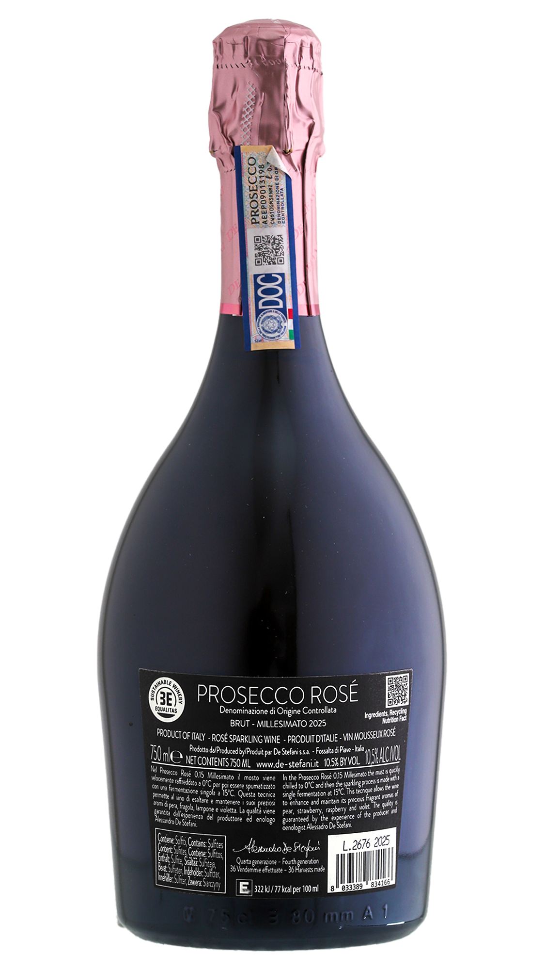 Prosecco Rosé 2025 0.15 Brut