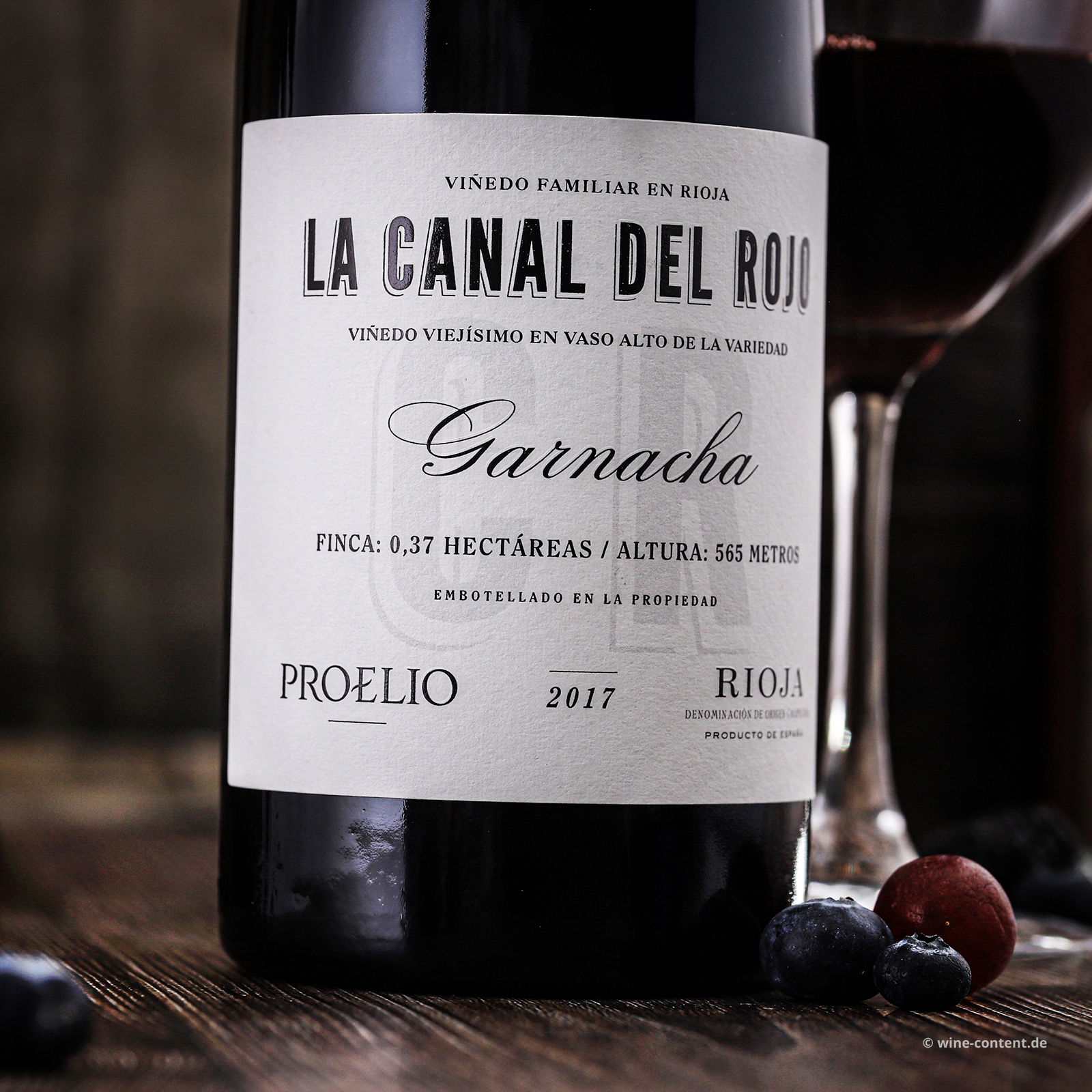 Rioja 2017 Garnacha La Canal del Rojo