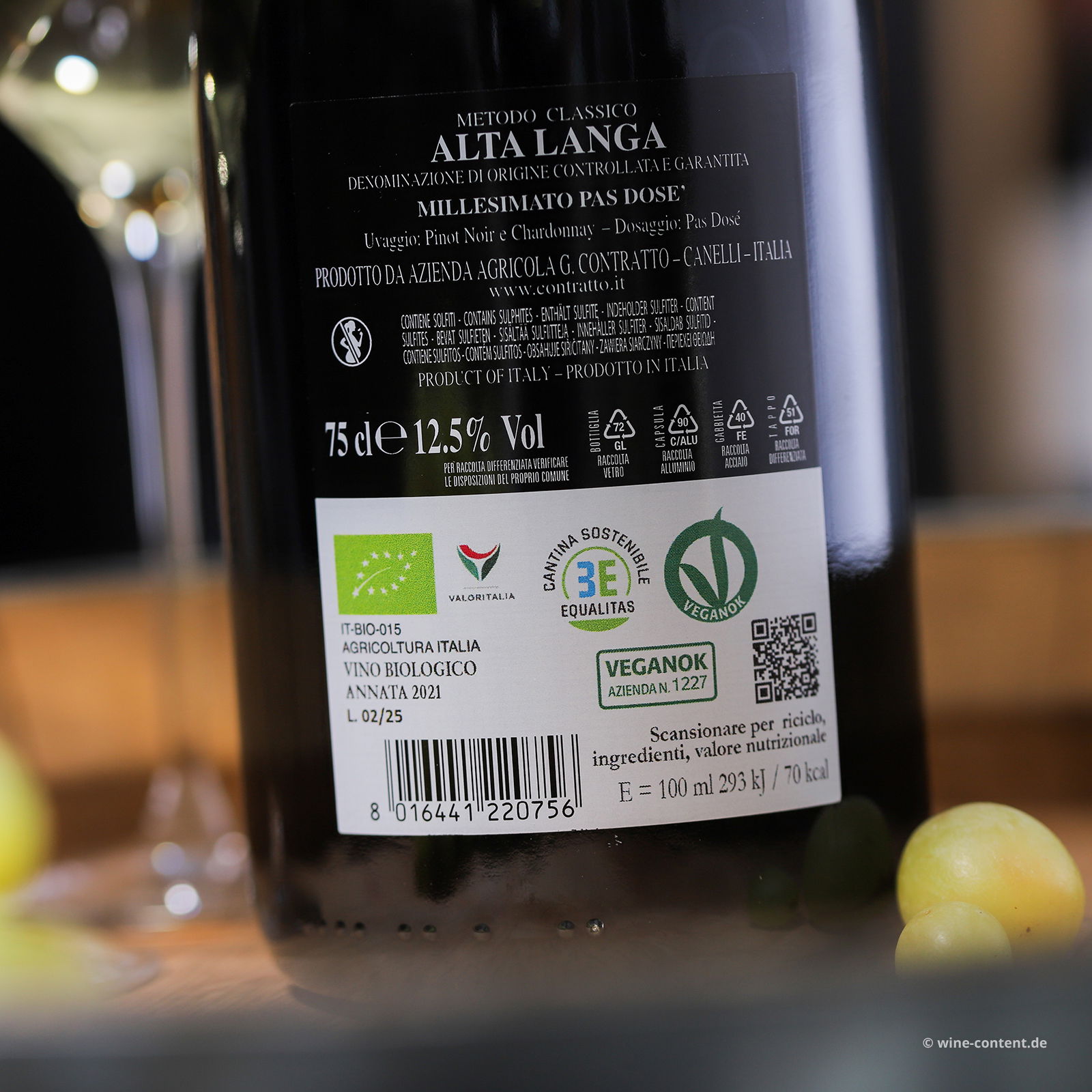 Alta Langa 2021 Pas Dosé Bio