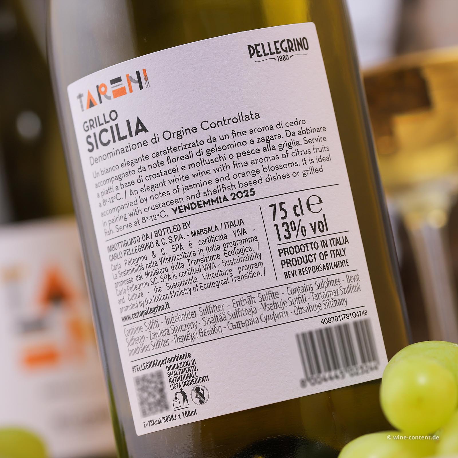 Grillo Sicilia 2025 Tareni