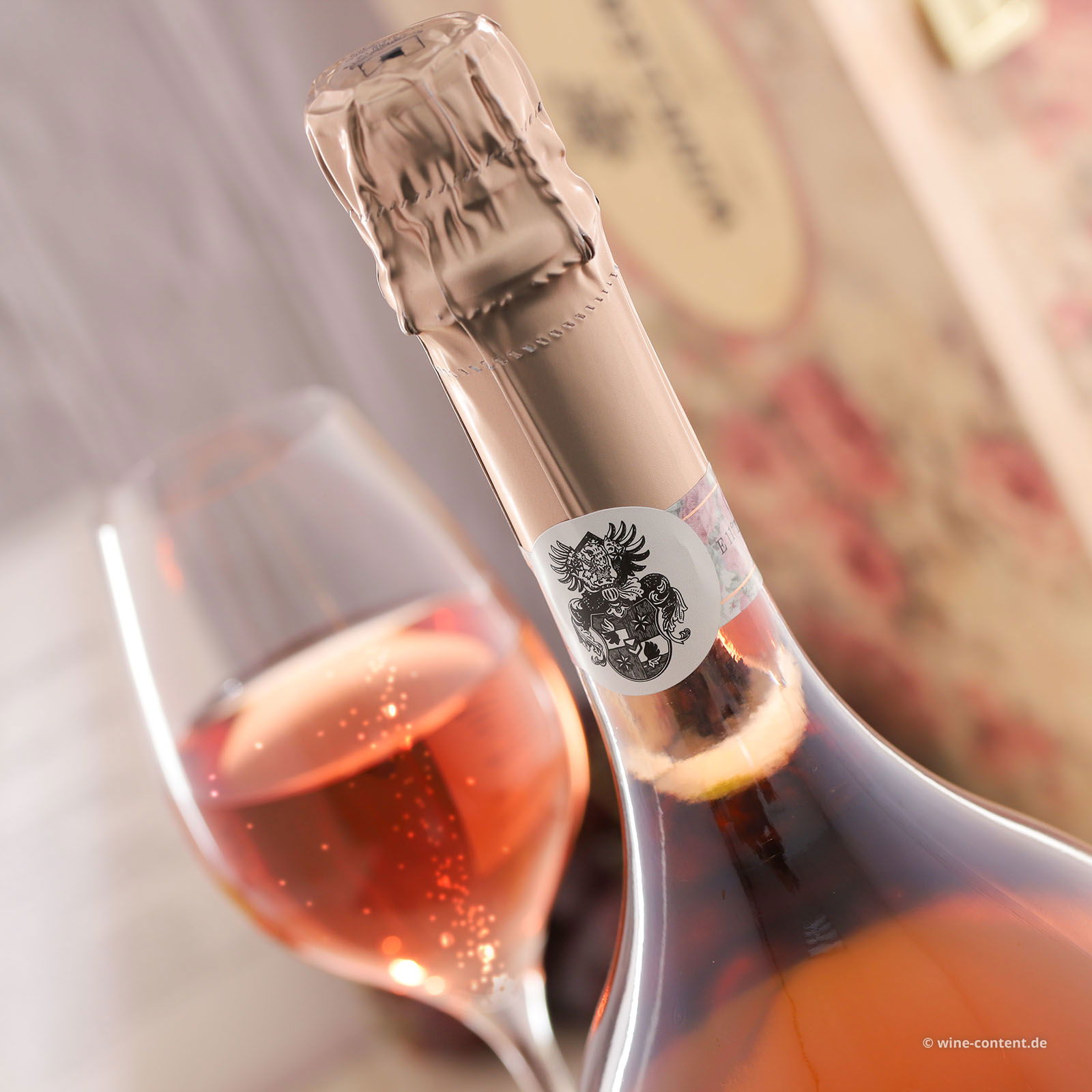 Spumante Rosé Anna-Katharina N°15 Extra Brut in Holzkiste