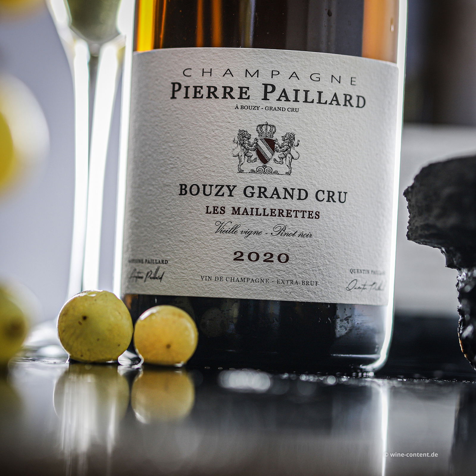 Champagner Les Maillerettes 2020 Bouzy Grand Cru Extra Brut