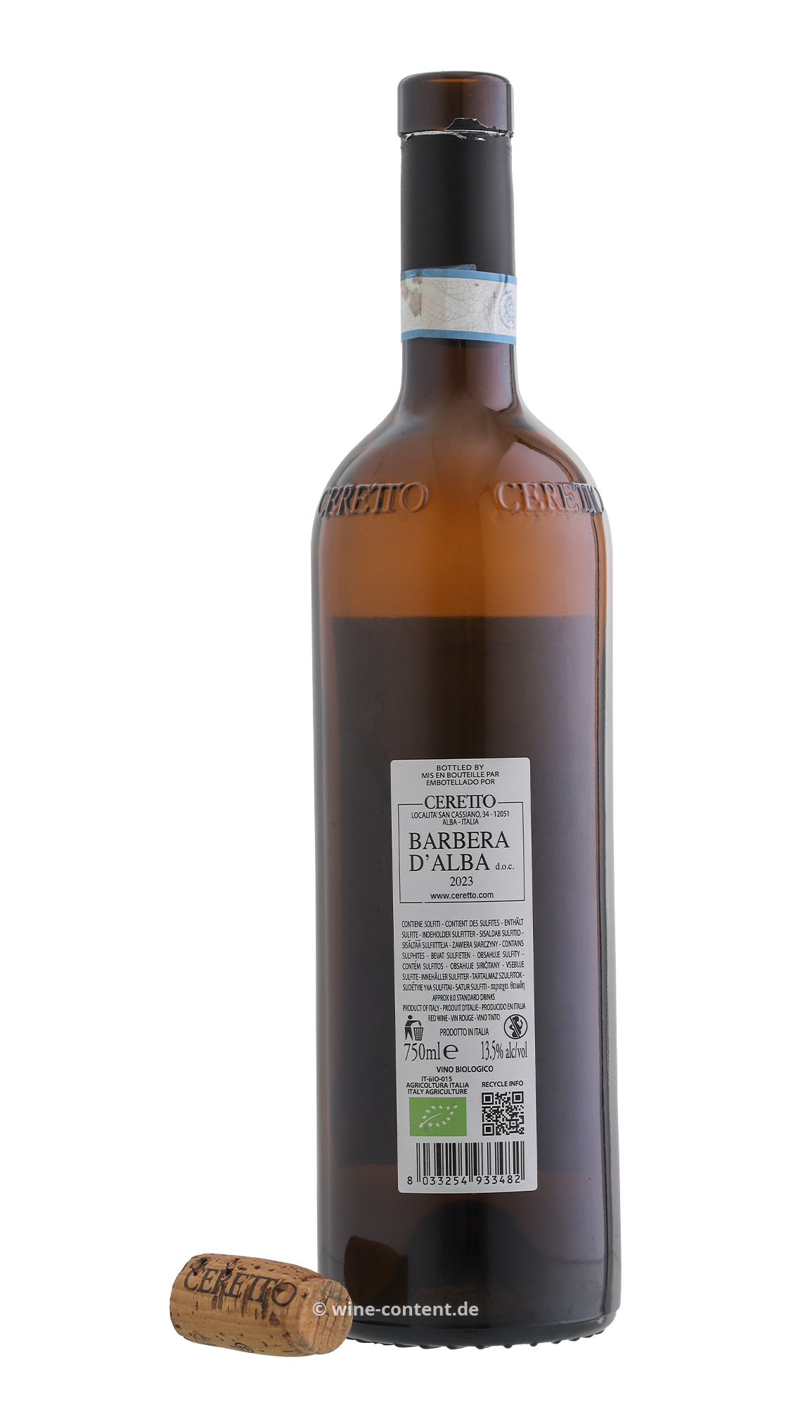 Barbera d'Alba 2023 Piana Bio