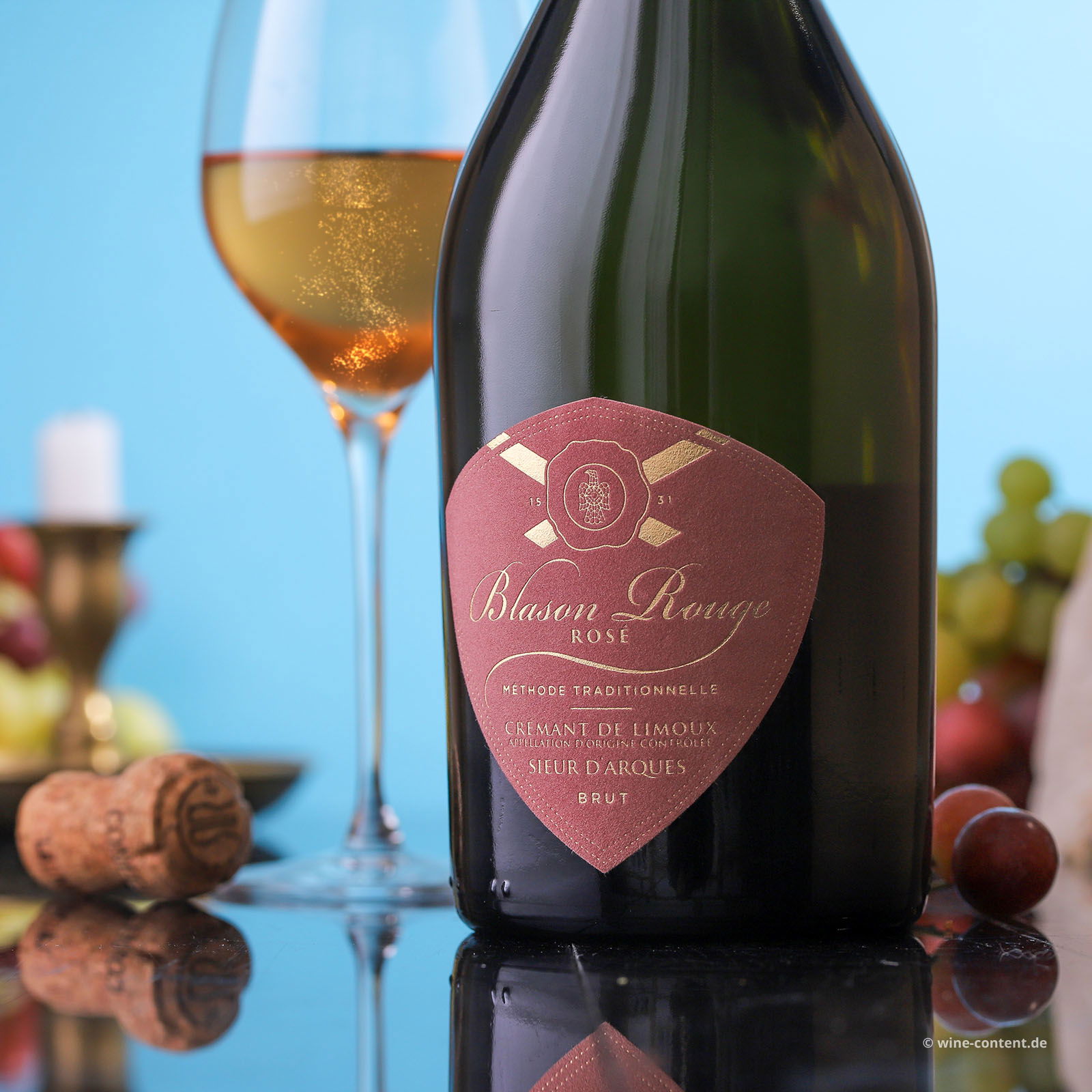 Crémant de Limoux Blason Rouge Rosé Brut
