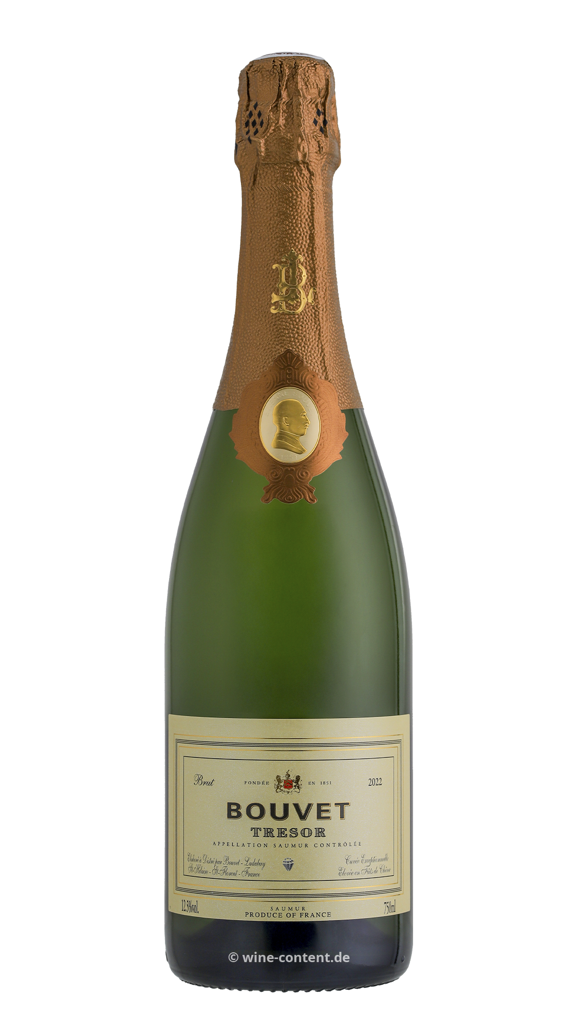 Crémant Saumur Blanc 2022 Trésor Brut