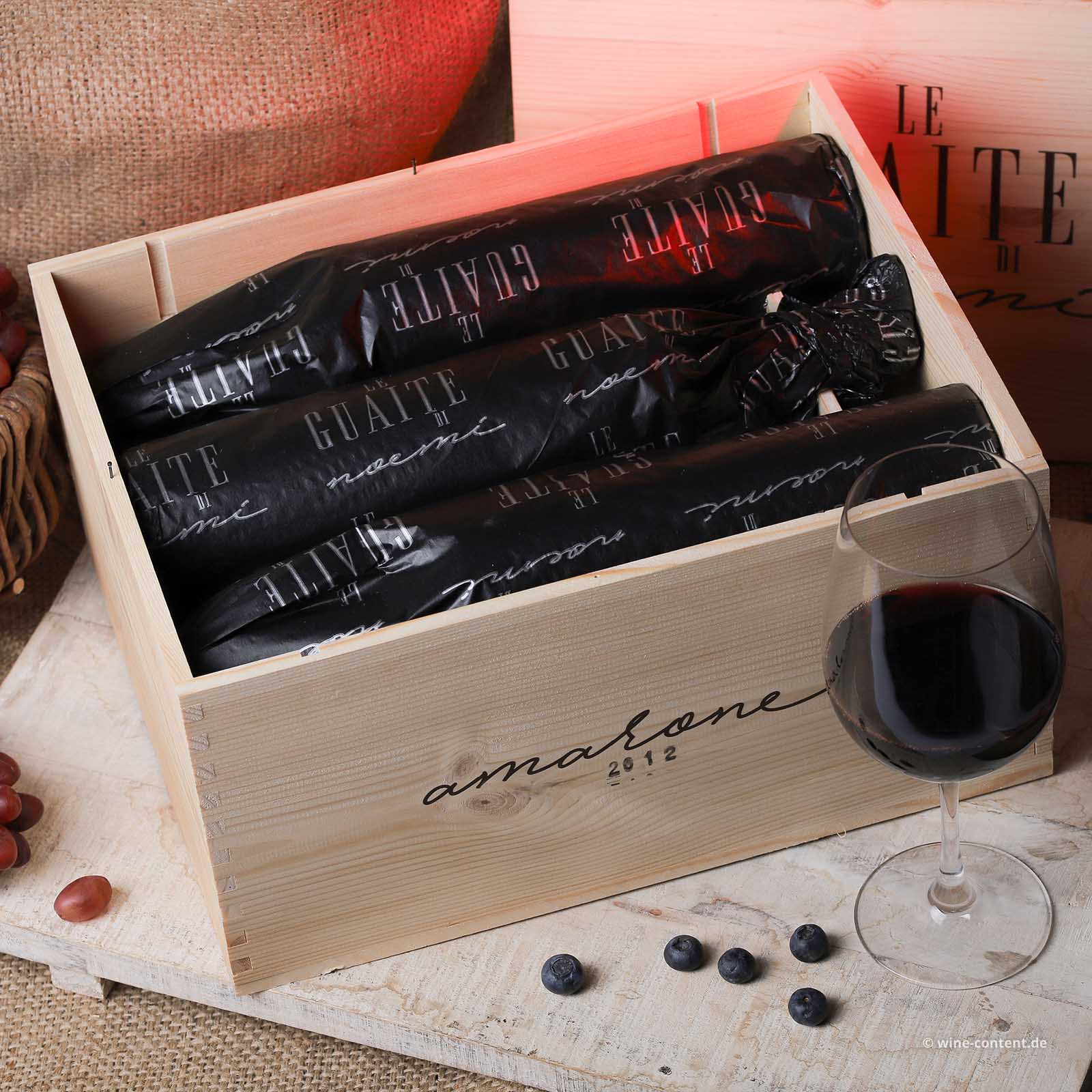6er-Holzkiste Amarone 2012