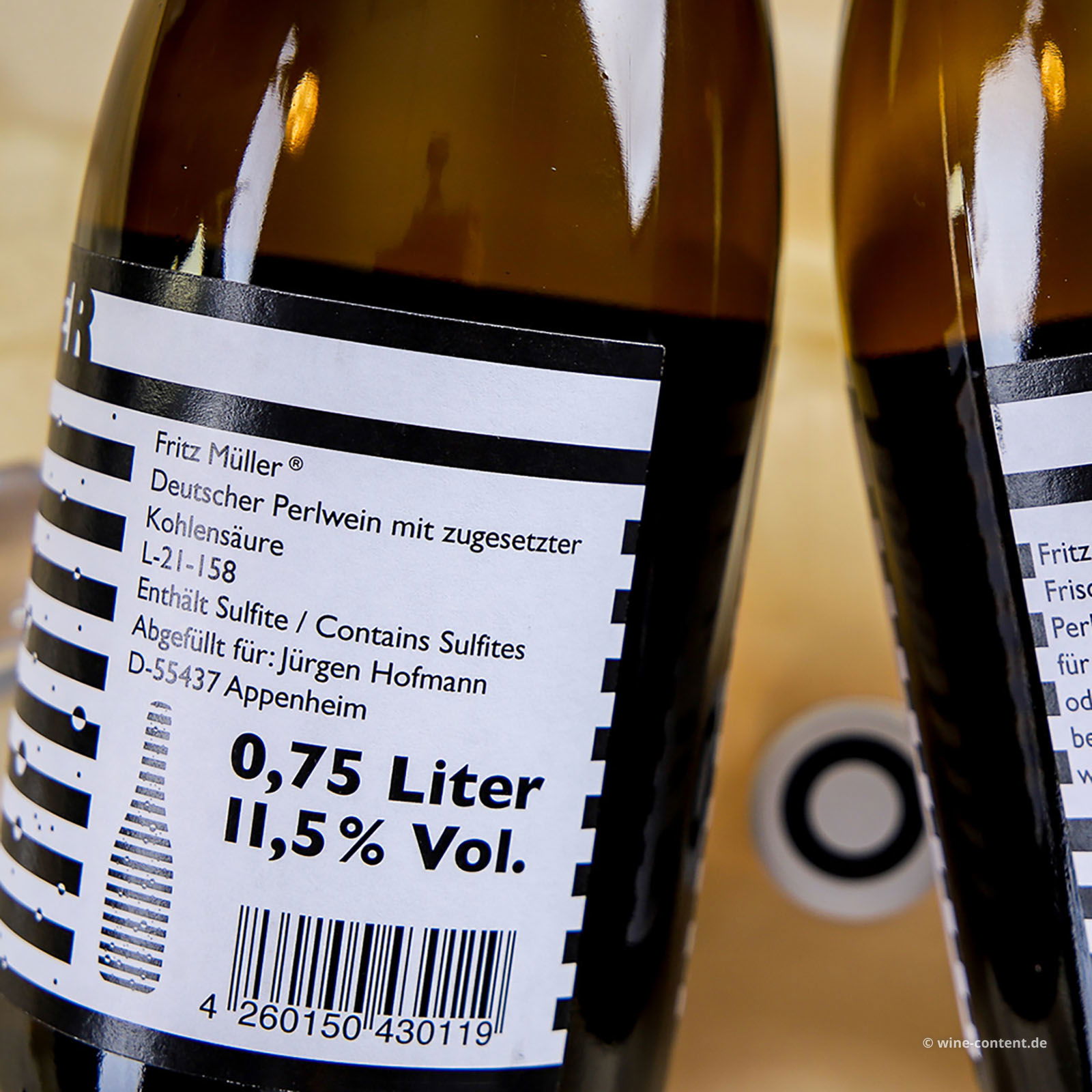 Fritz Müller - völlig verperlt!