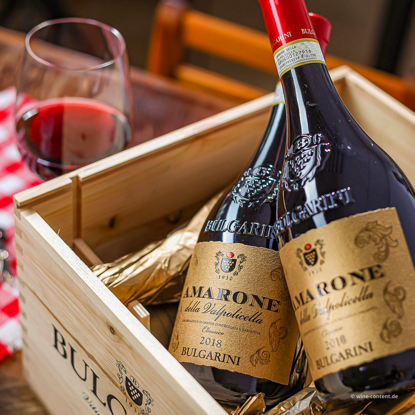 6er-Holzkiste Amarone Classico 2018