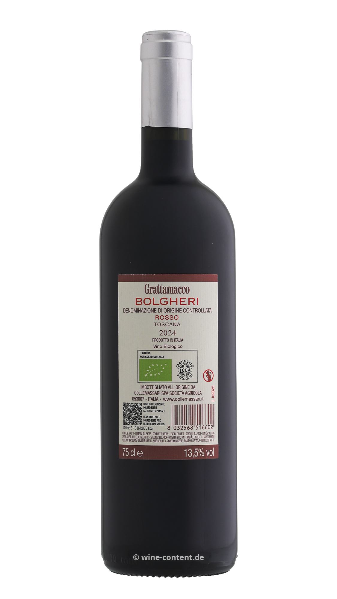 Bolgheri Rosso 2024 Bio