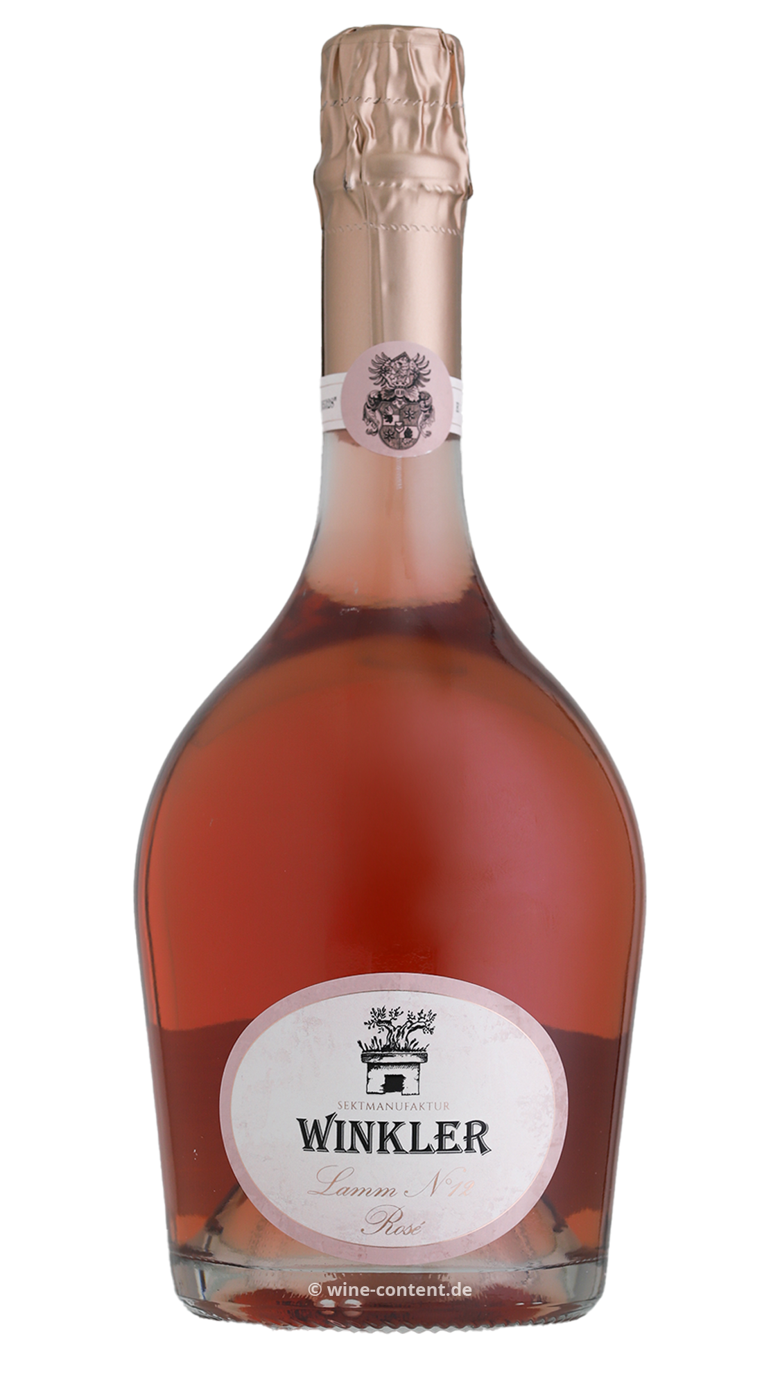 3x Spumante Lamm Rosé N°12 Extra Brut in Geschenkverpackung