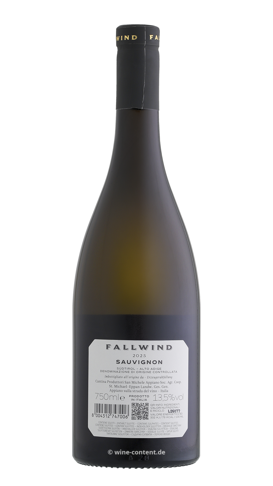 Sauvignon Blanc 2025 Fallwind