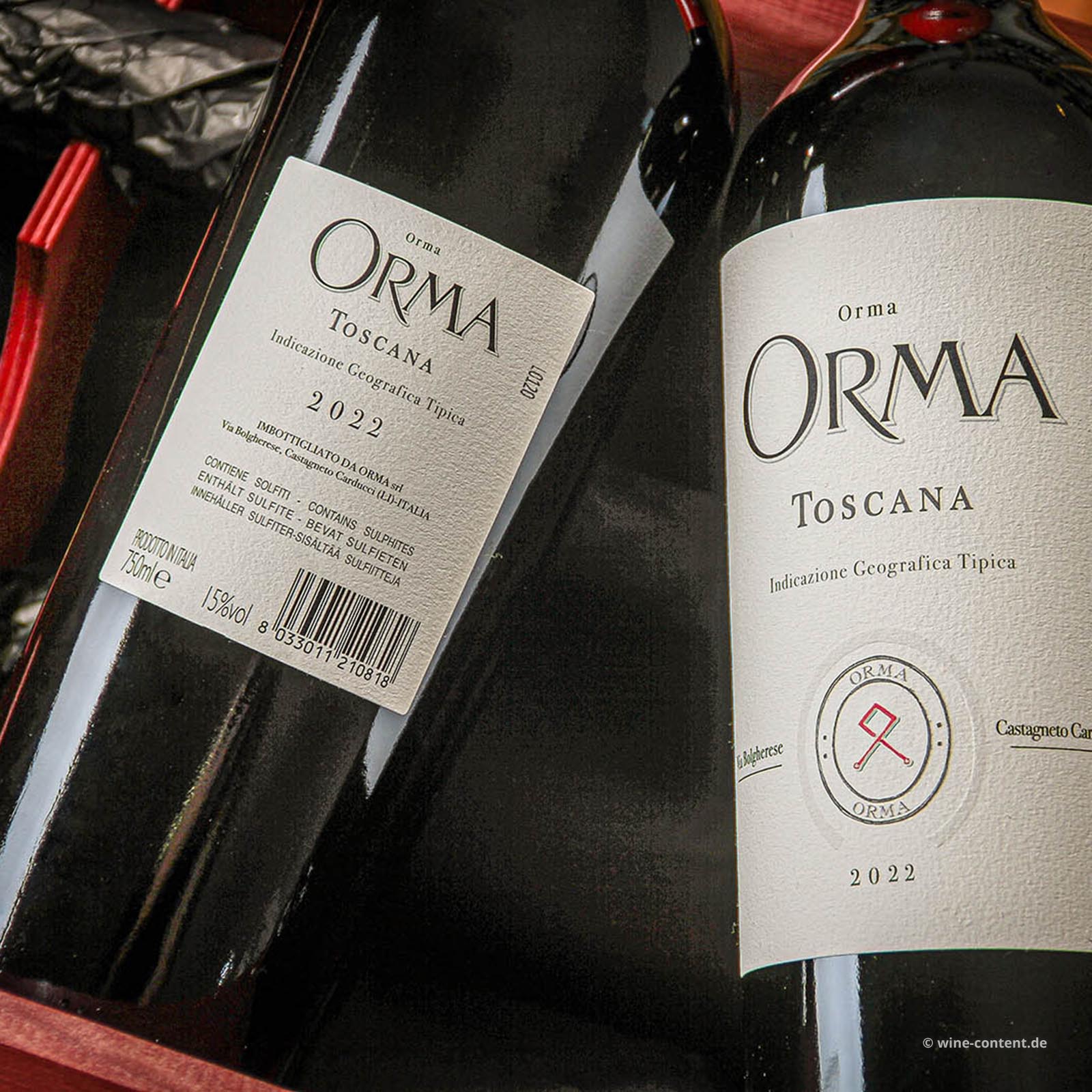 6er-Holzkiste Orma 2022