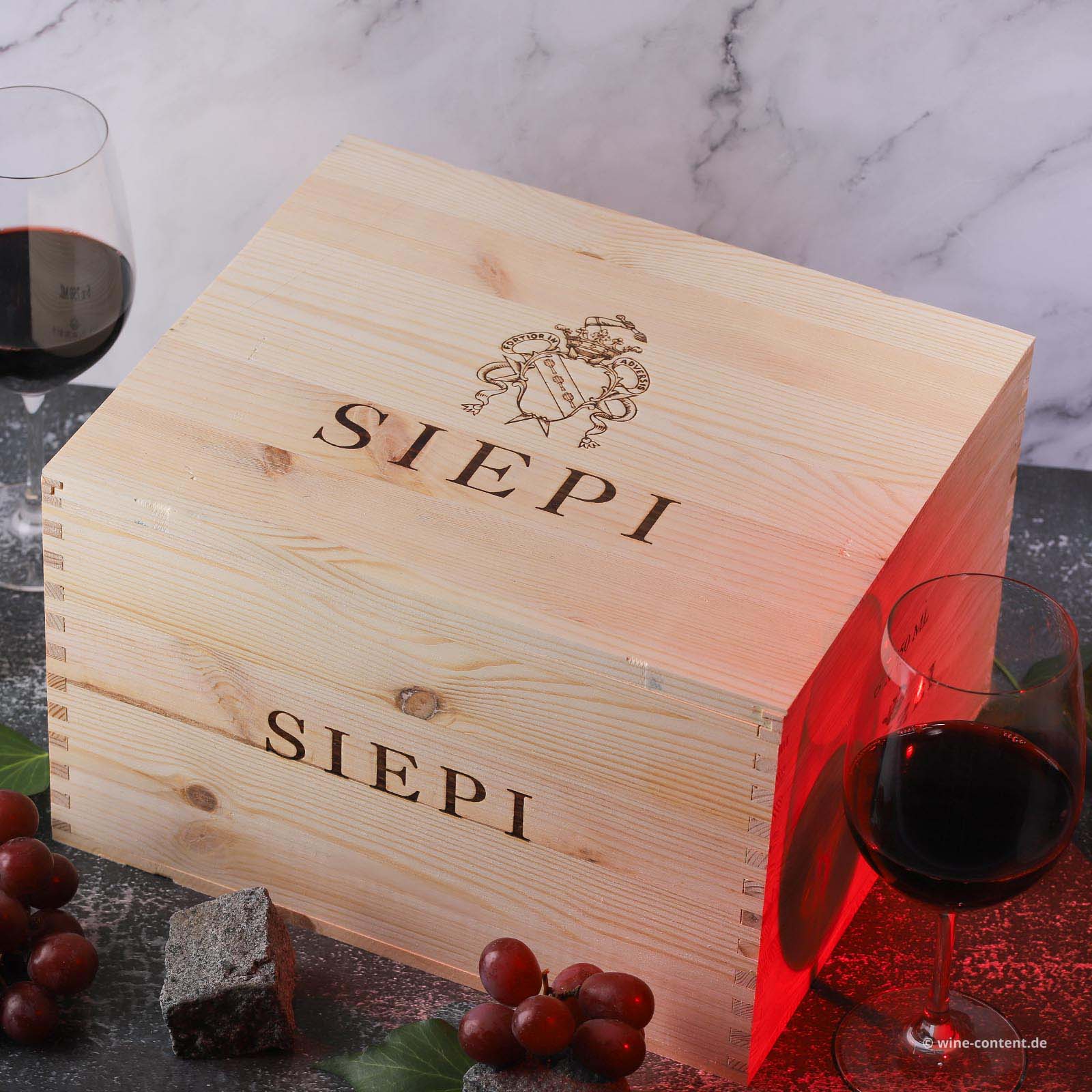 6er-Holzkiste Siepi 2022