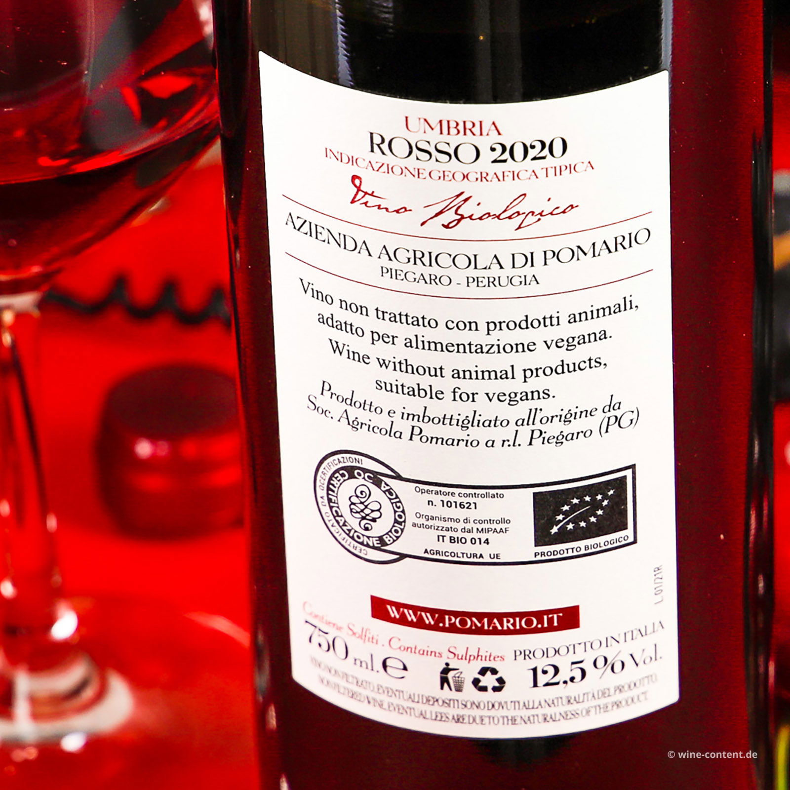Umbria Rosso 2020 Rubicola Bio
