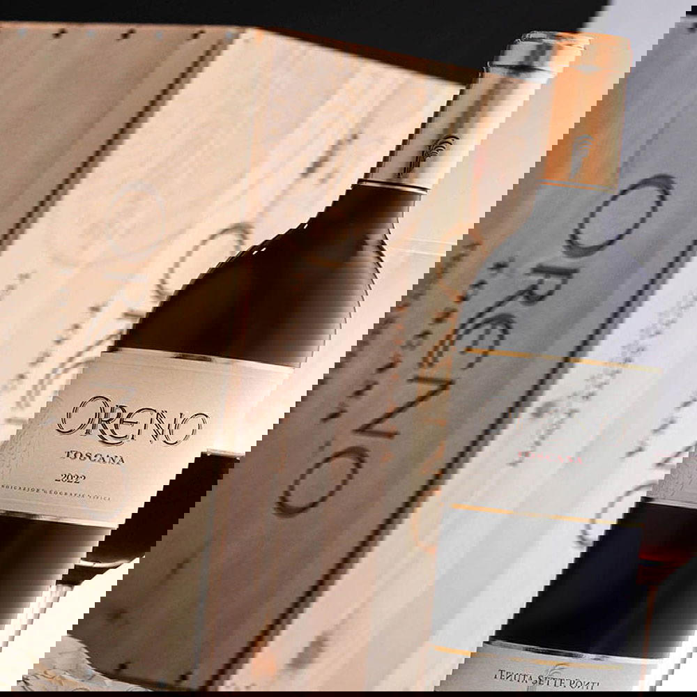 6er-Holzkiste Oreno 2022 Bio