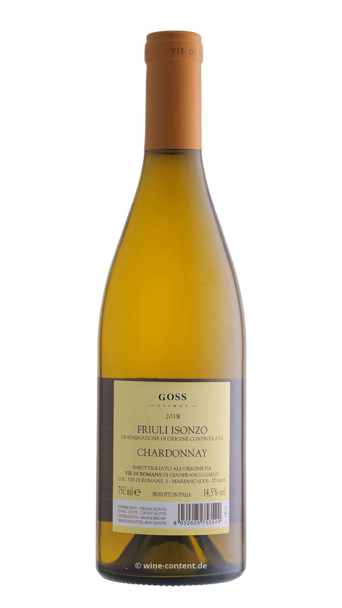 Chardonnay 2018 Goss Climat