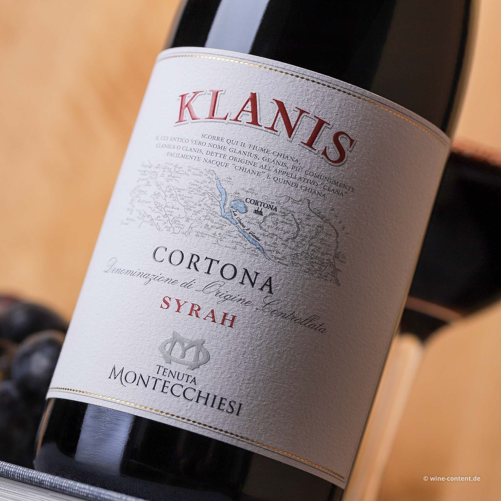Syrah Cortona 2019 Tenuta Montecchiesi Klanis