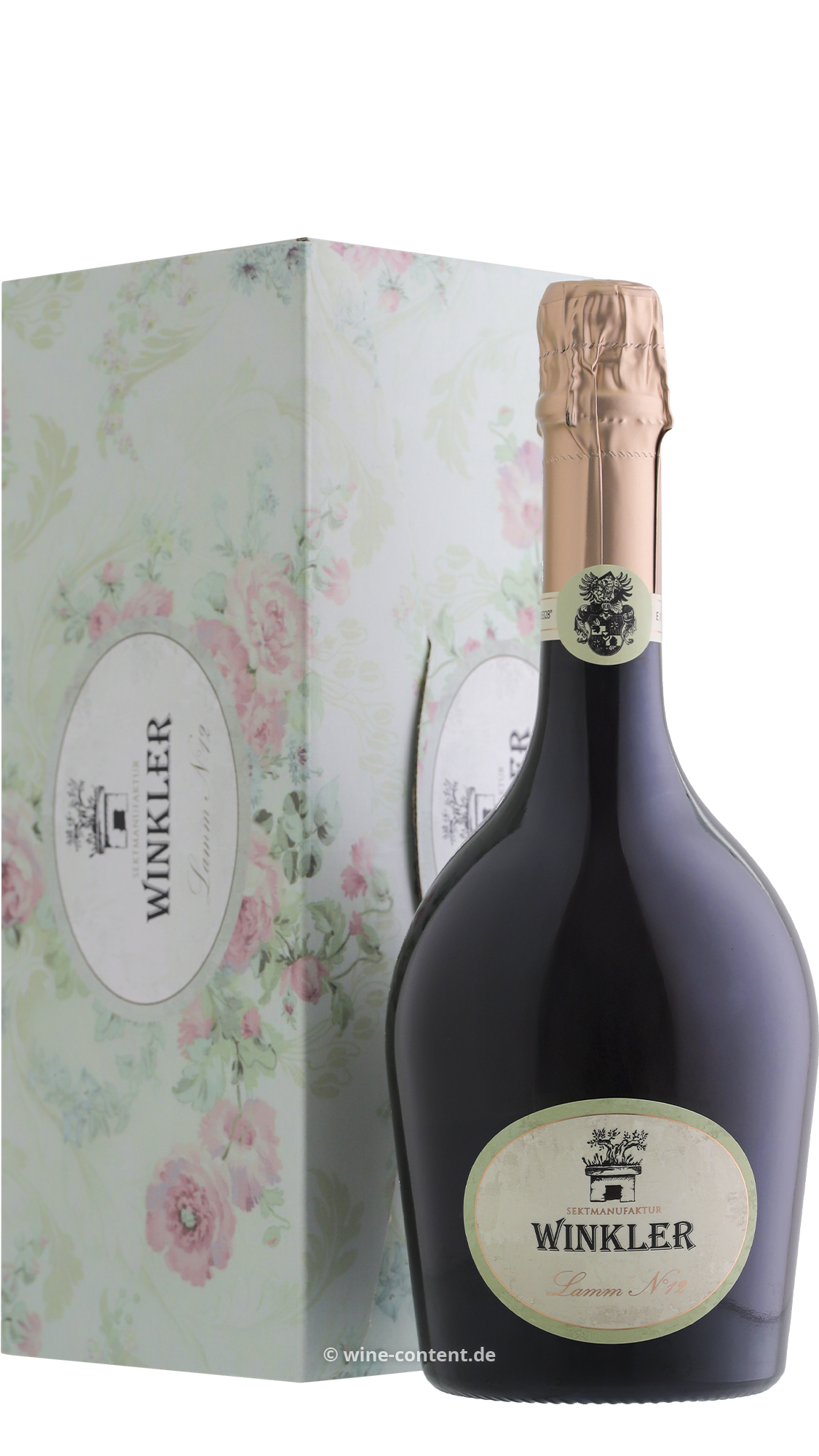 1x Spumante Lamm N°12 Extra Brut in Geschenkverpackung