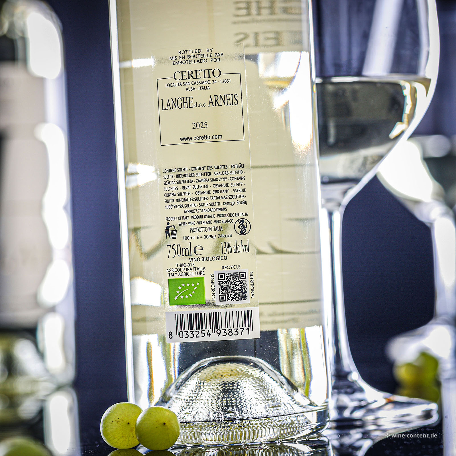 Arneis Langhe 2025 Blangé Bio