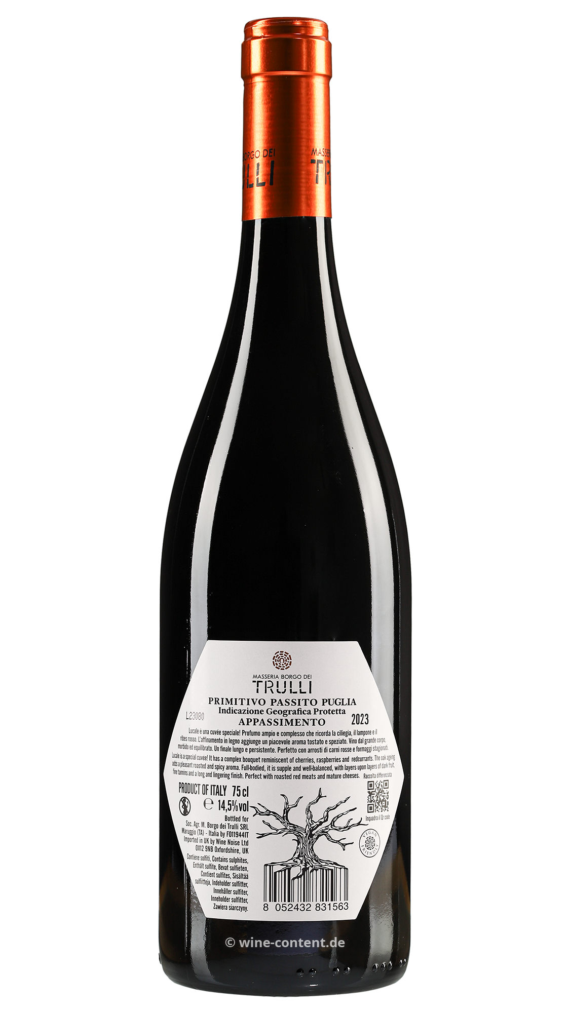 Primitivo Appassimento 2023 Lucale