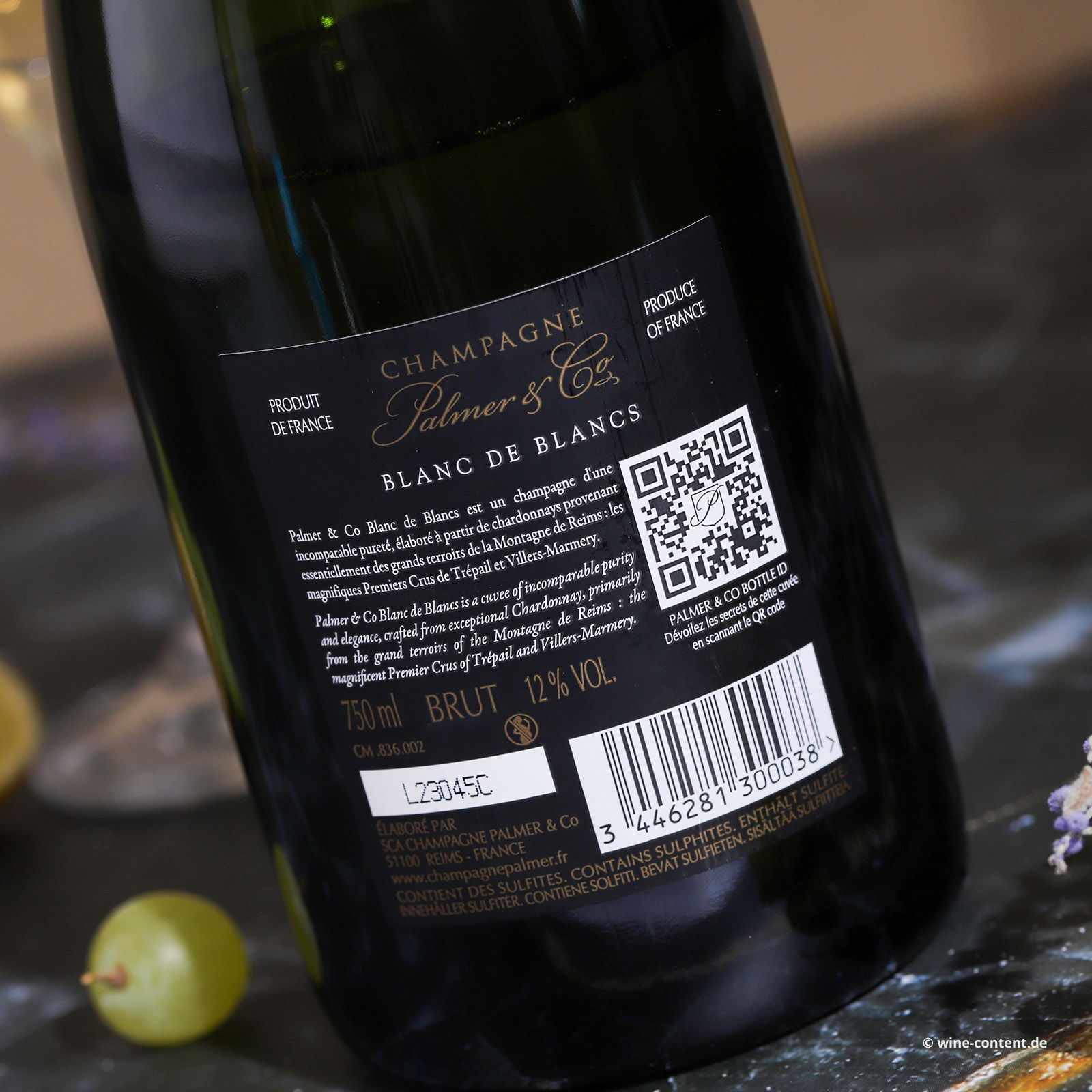 Champagner Blanc de Blancs 2018 Brut