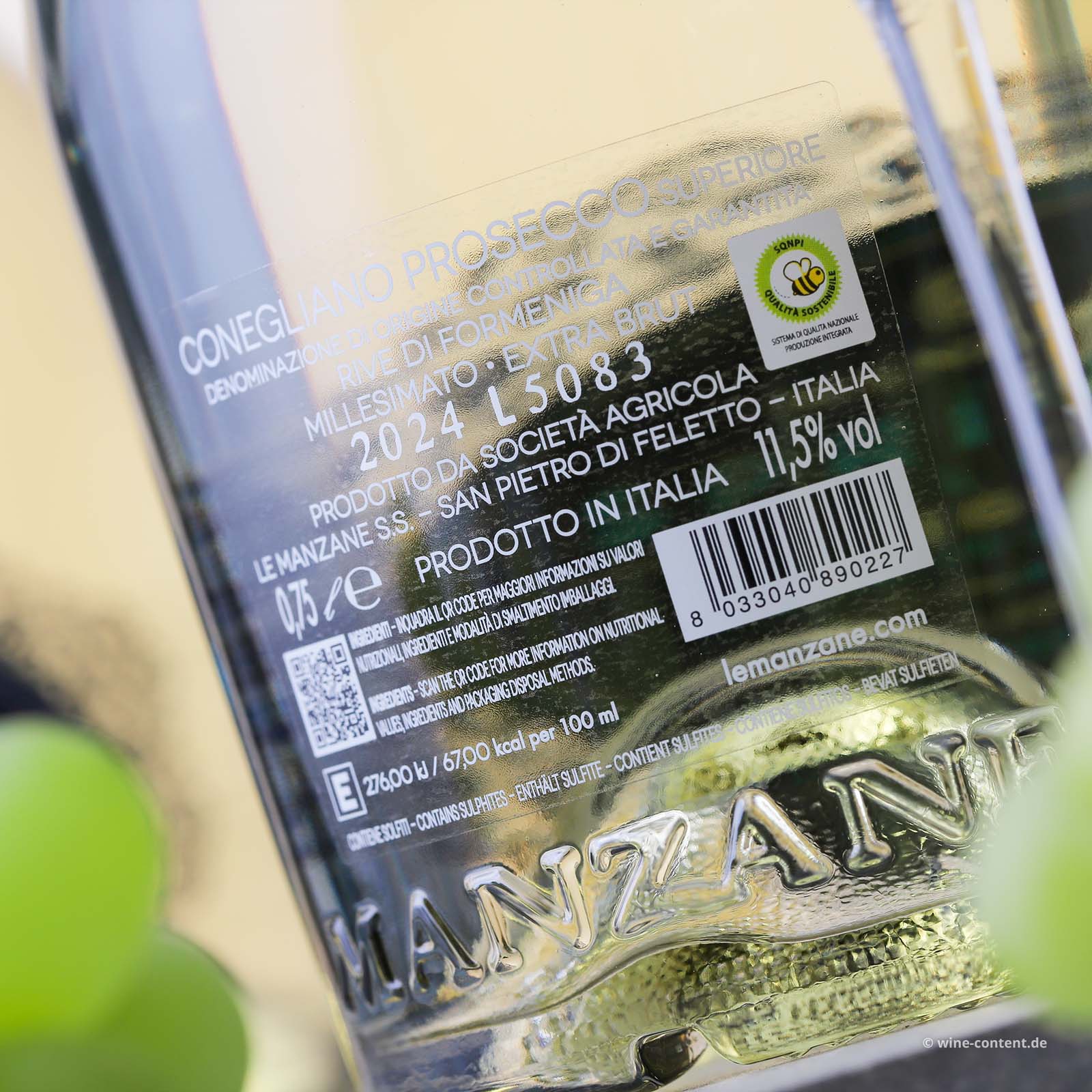 Prosecco Superiore 2024 Rive di Formeniga Springo Blue Extra Brut