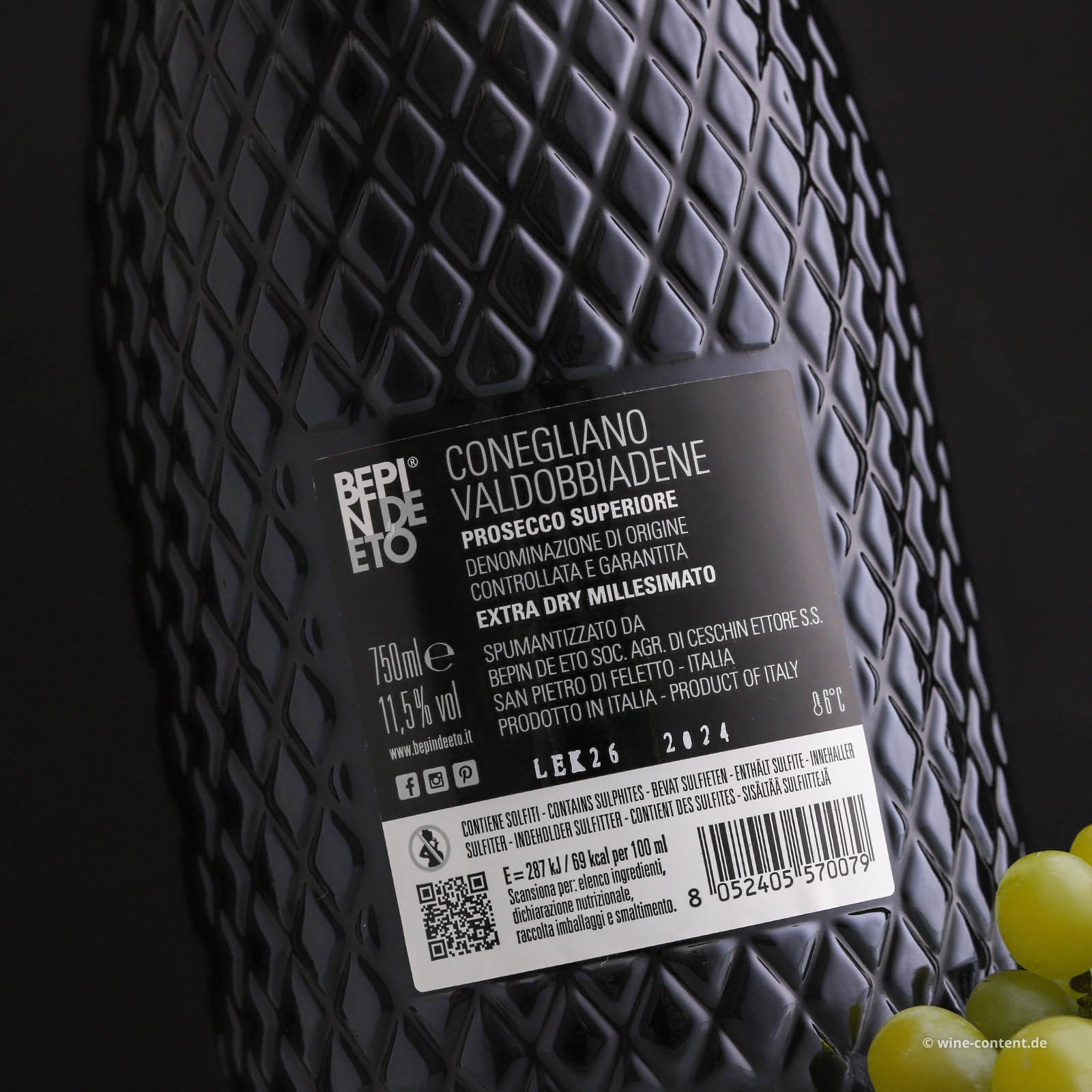 Prosecco Superiore 2024 Extra Dry