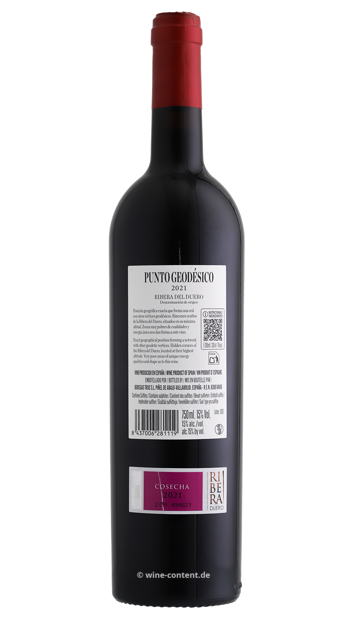Tempranillo 2021 Punto Geodésico