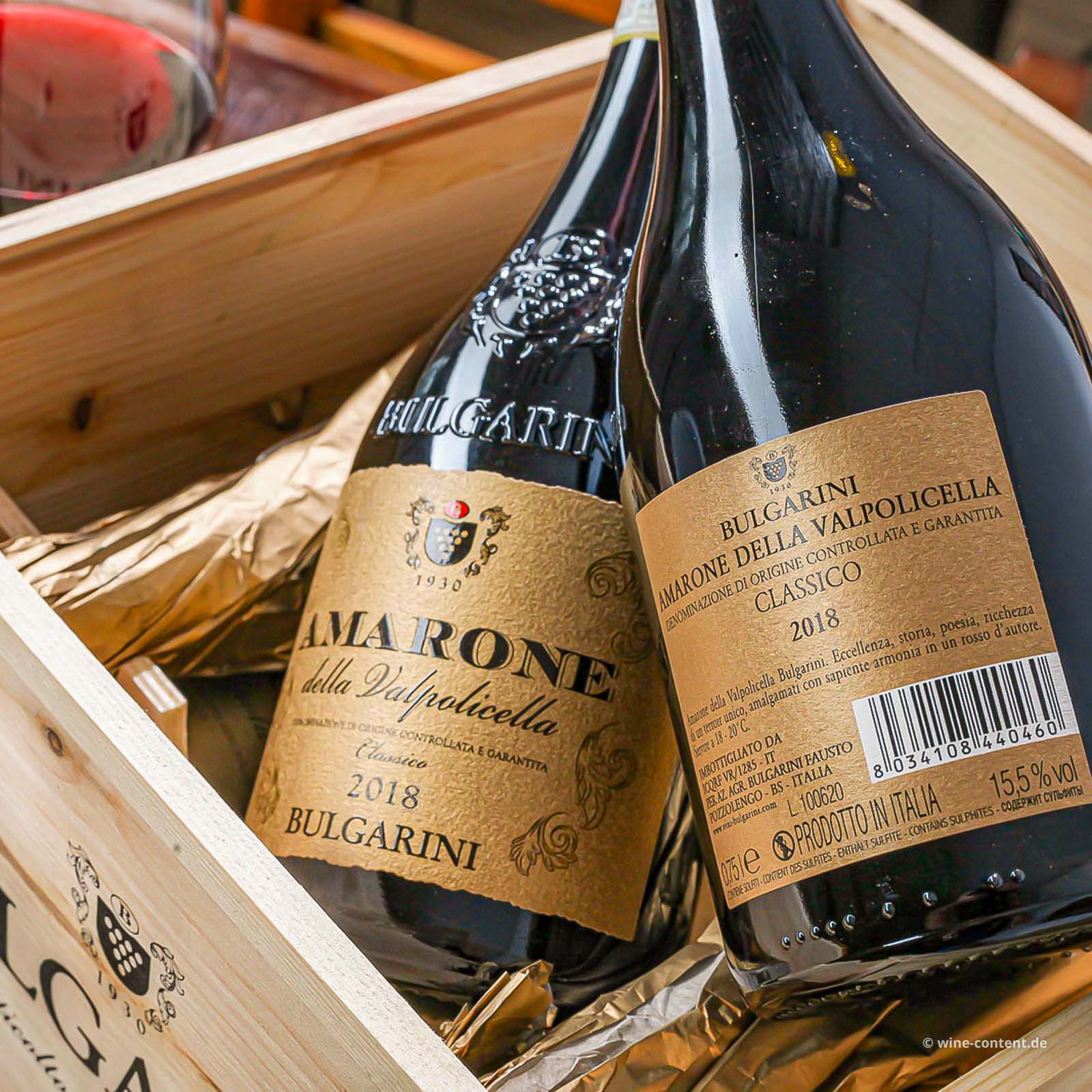 6er-Holzkiste Amarone Classico 2018