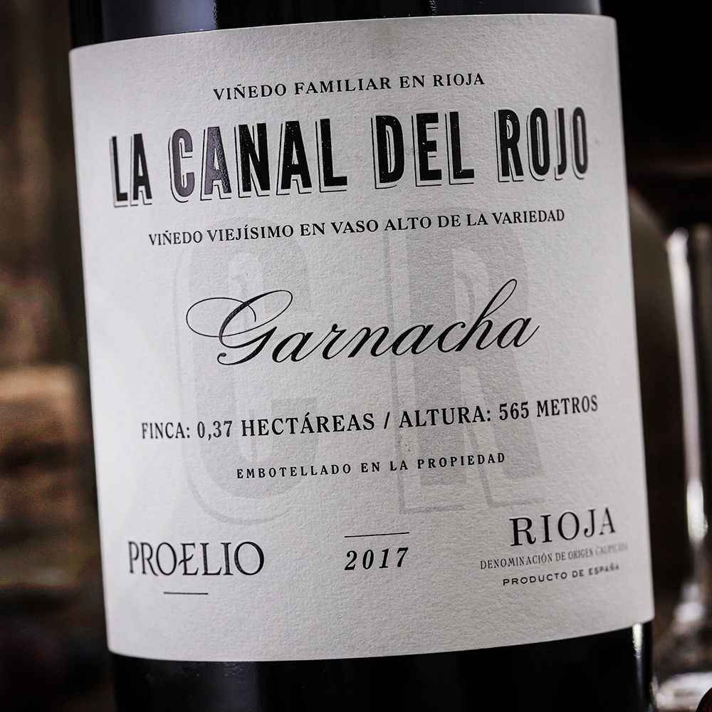 Rioja 2017 Garnacha La Canal del Rojo