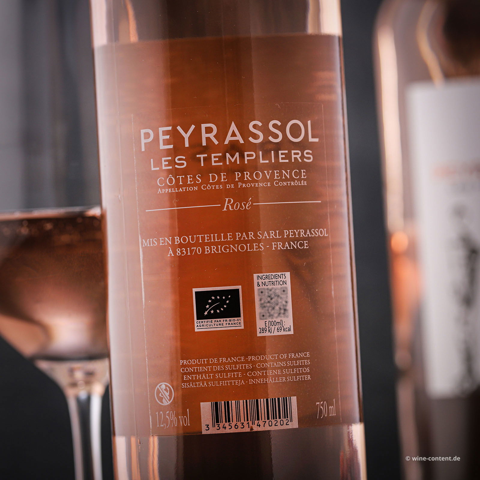 Côtes de Provence Rosé 2025 Les Templiers Bio