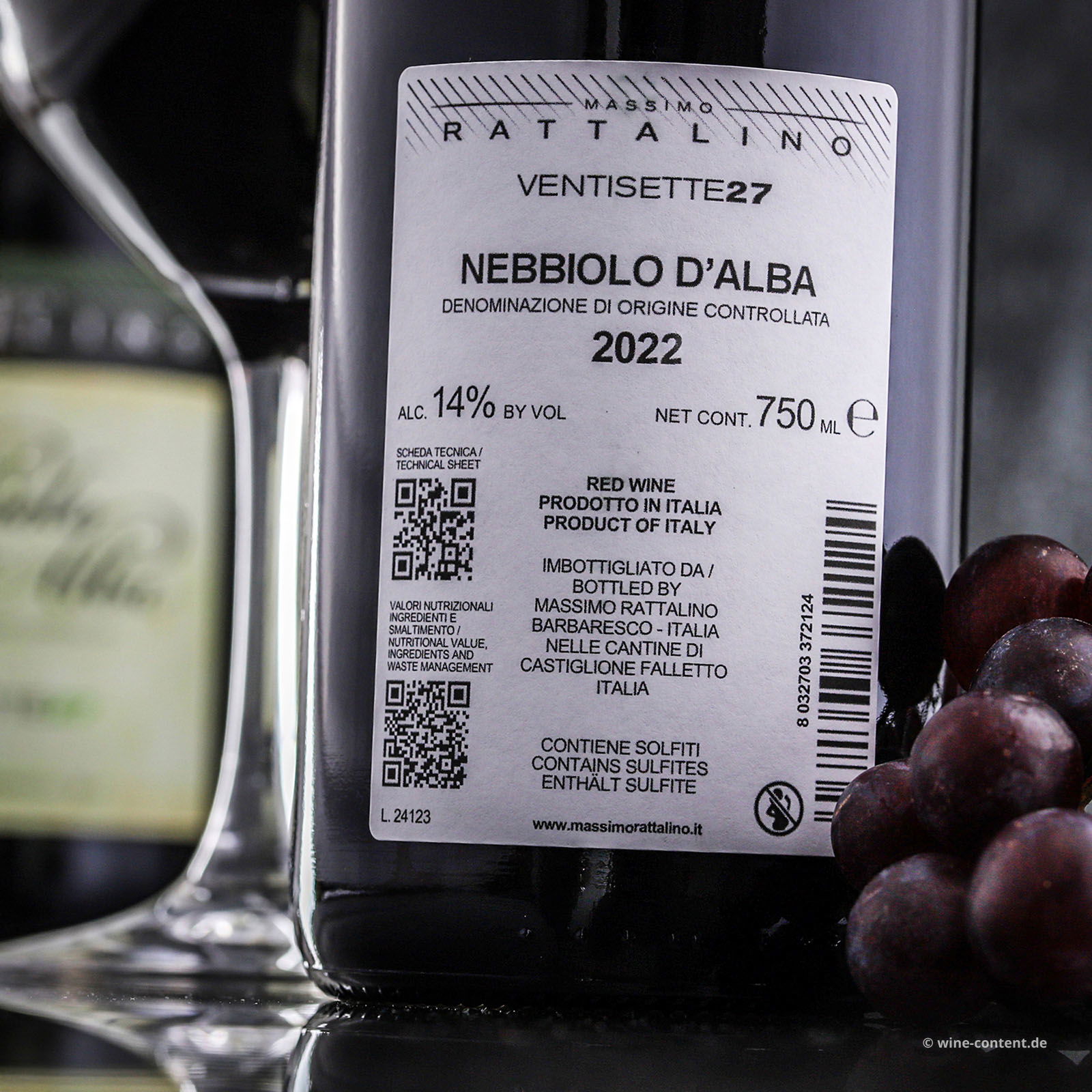 Nebbiolo d'Alba 2022 Ventisette27