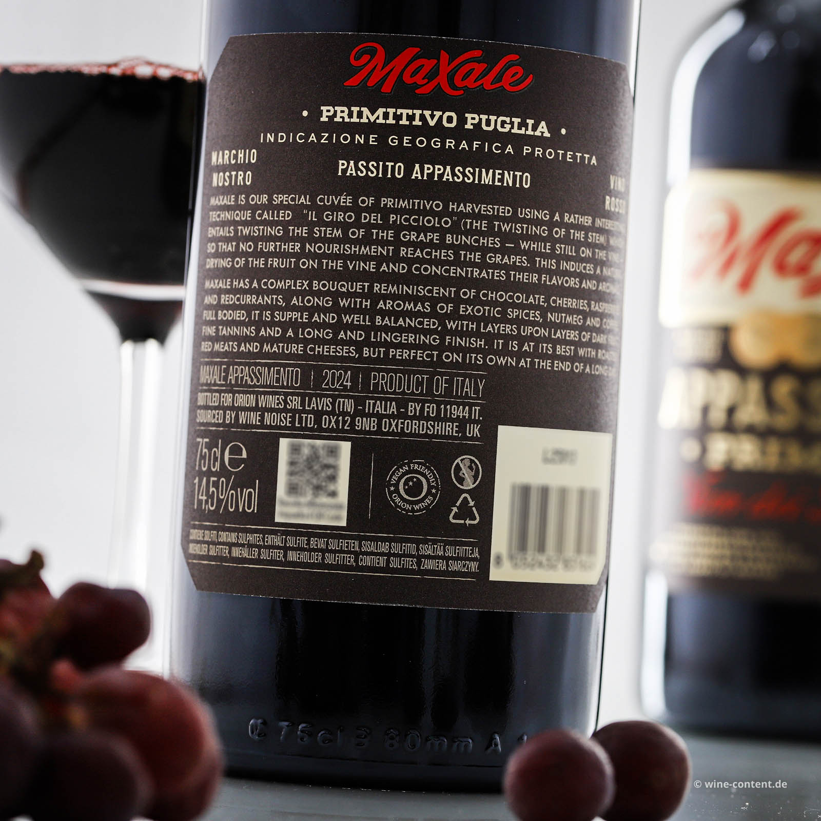 Primitivo 2024 Appassimento