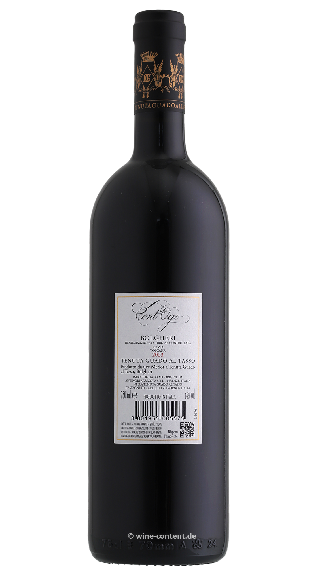 Cont´Ugo Bolgheri 2023 Guado al Tasso