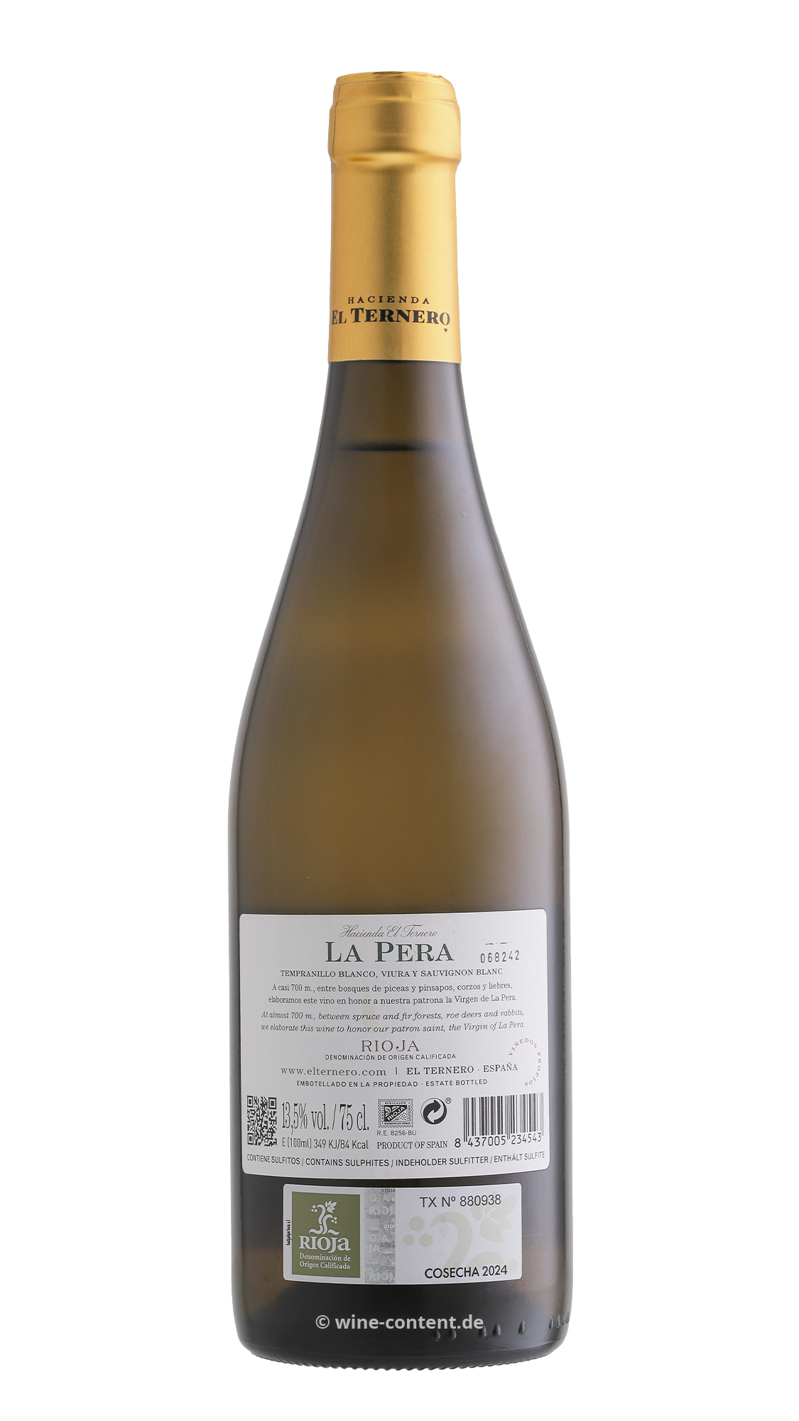 Rioja Blanco 2024 La Pera