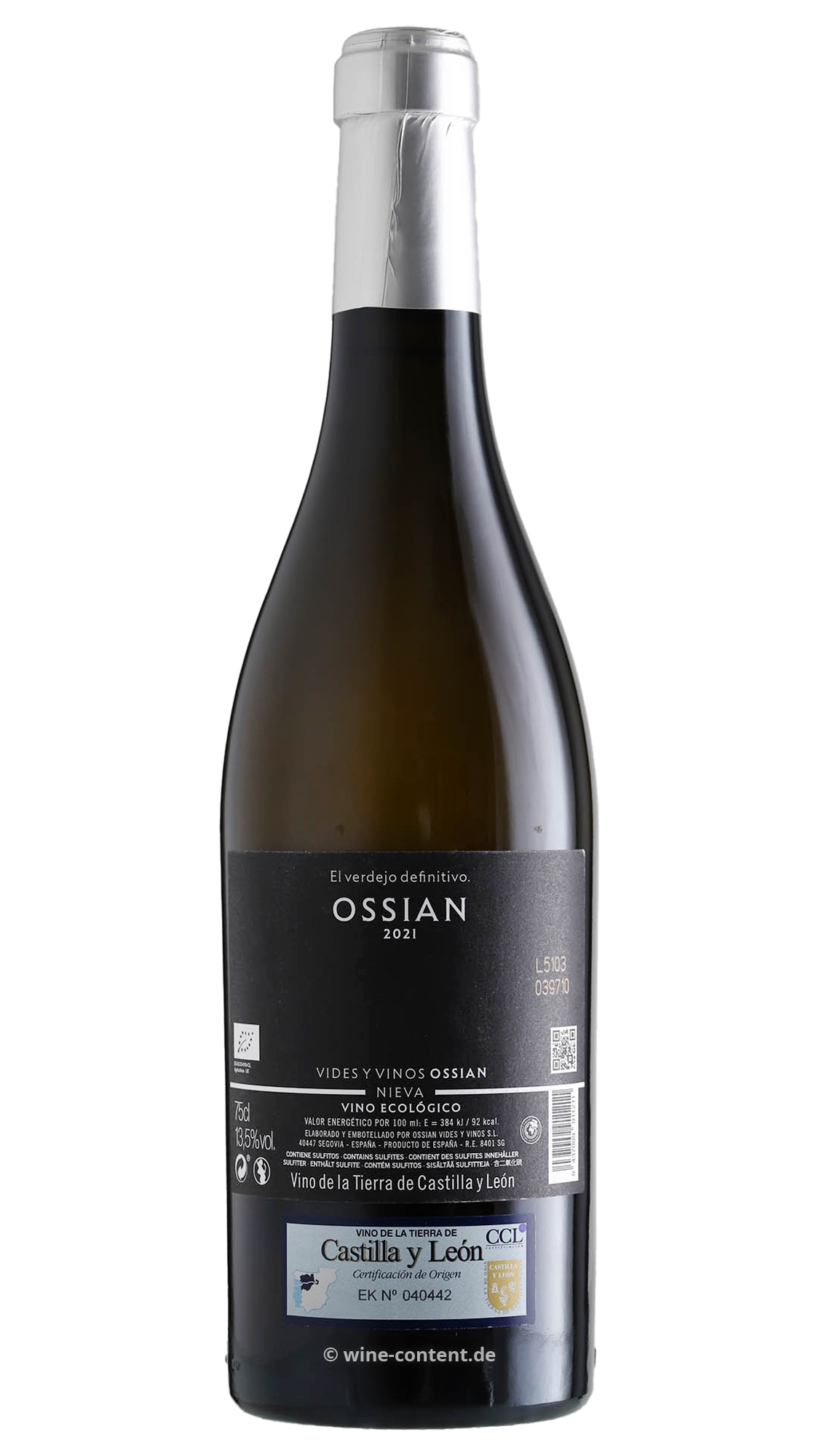 Verdejo 2021 Ossian Bio