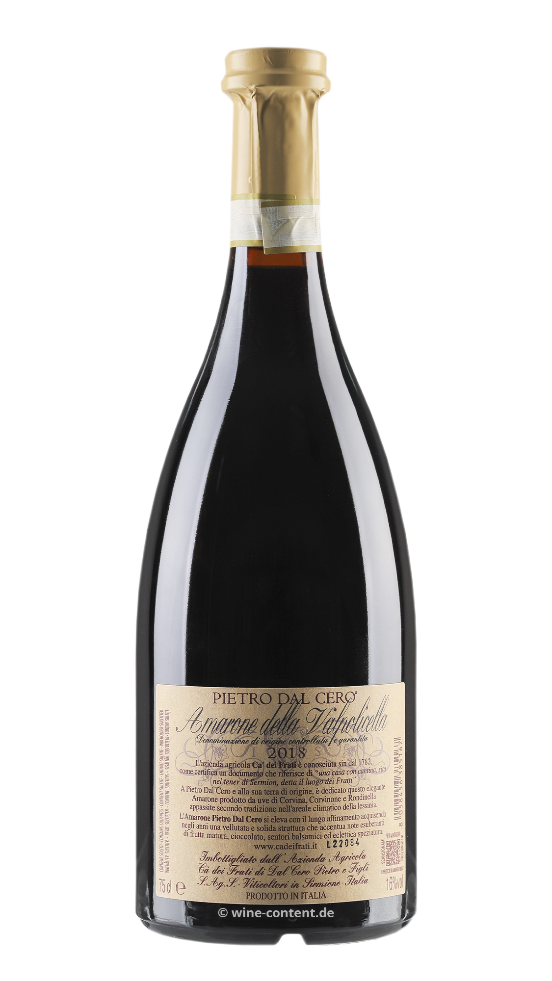 3er-Paket Amarone 2018 Pietro dal Cero