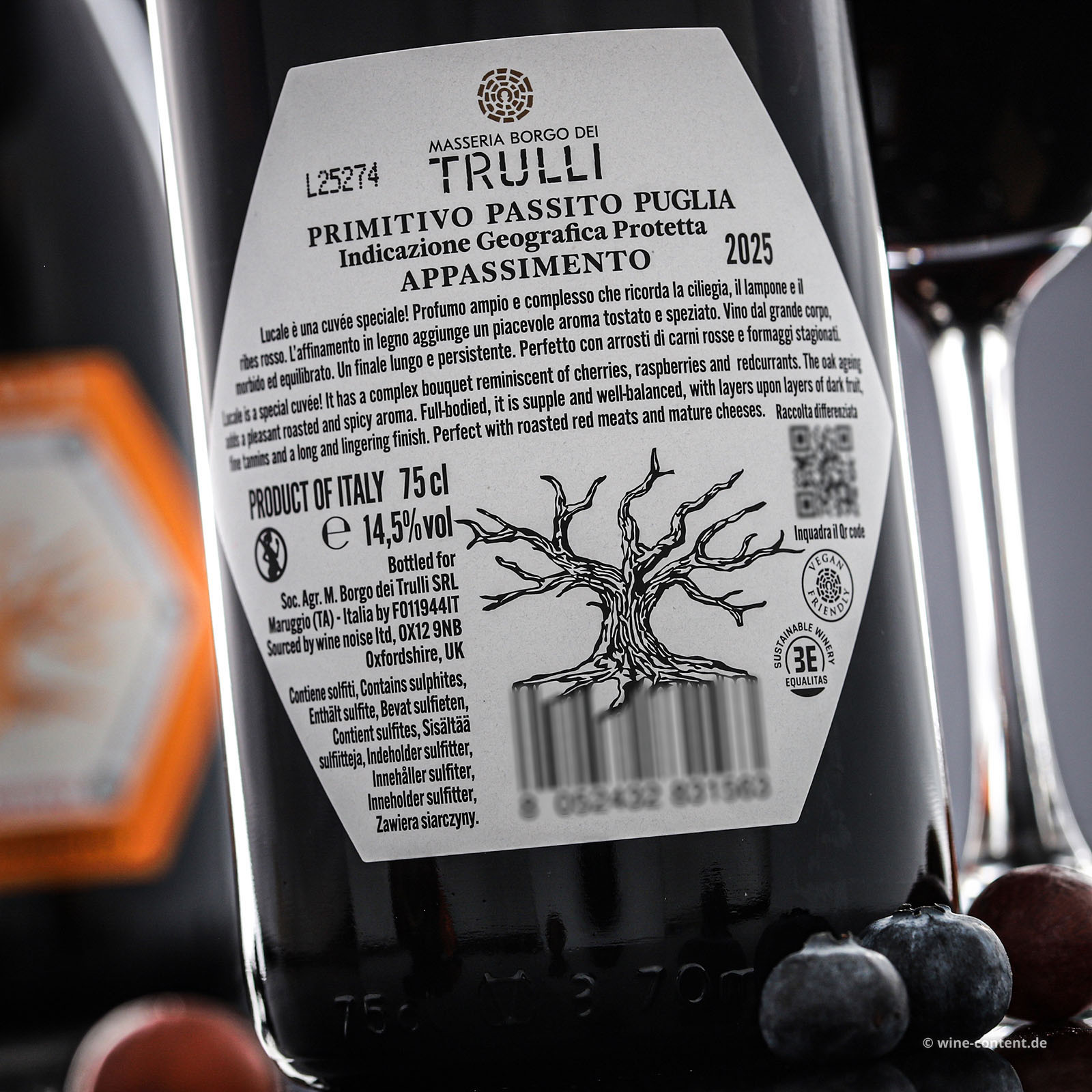 Primitivo Appassimento 2025 Lucale