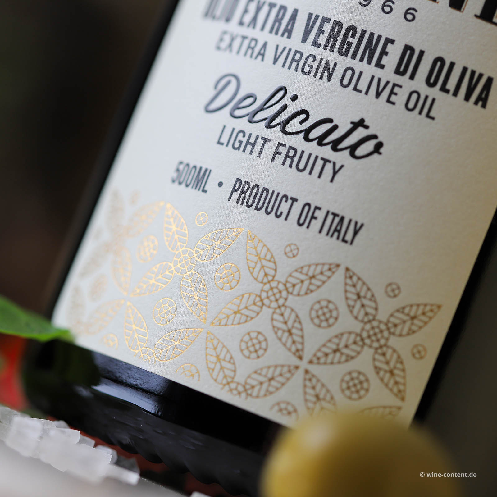 0,5 L Olivenöl Extra Vergine 2025 Fruttato Delicato