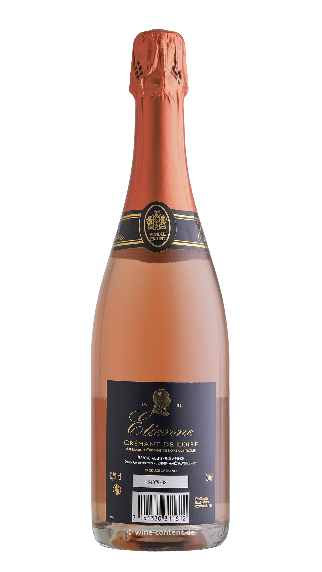 Crémant de Loire Rosé Etienne Brut