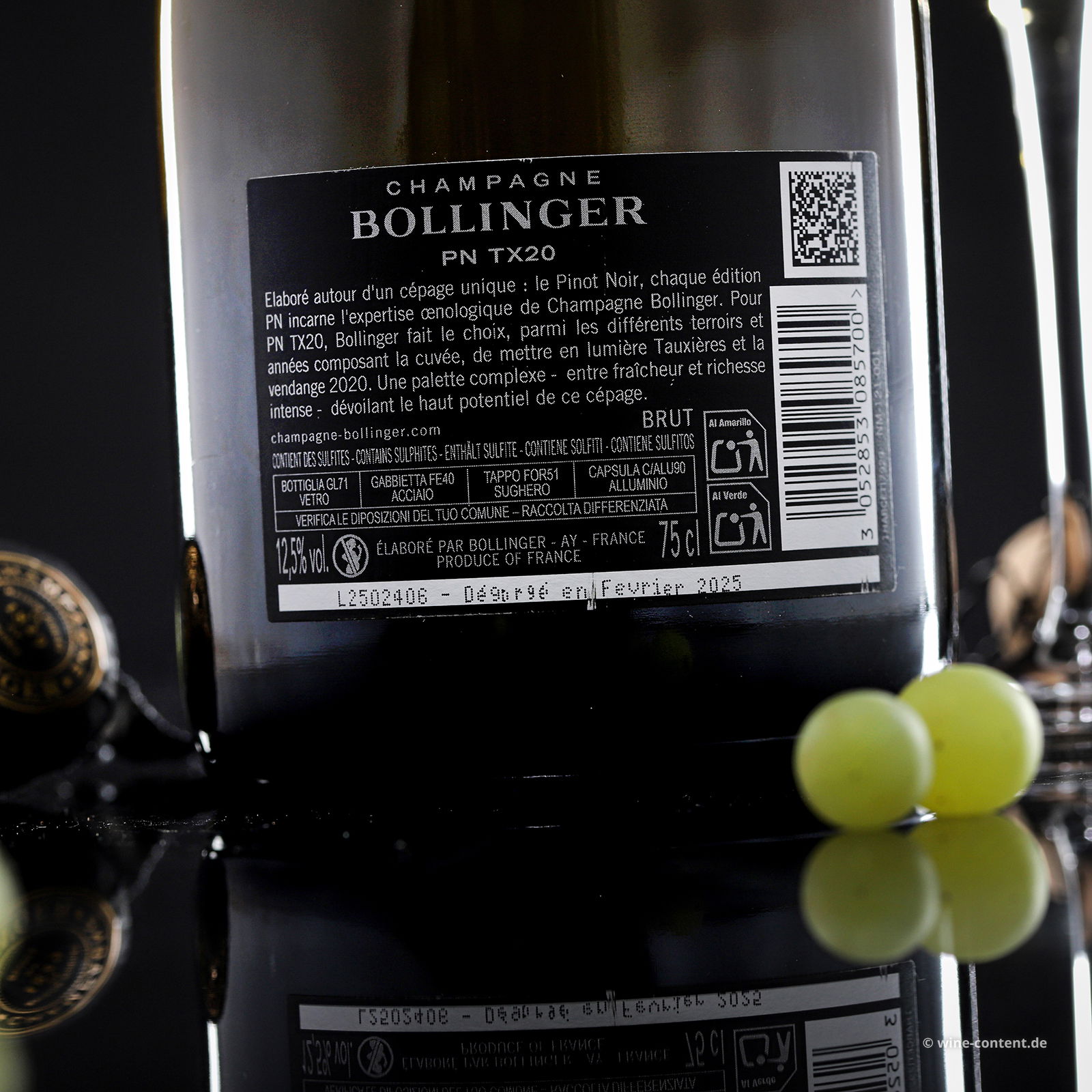 Champagner PN TX20 Brut