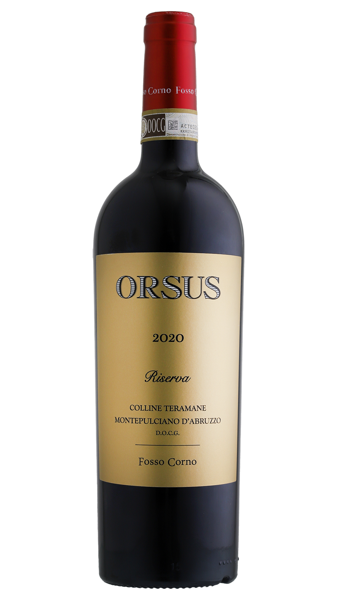 3er-Holzkiste Montepulciano d'Abruzzo Riserva 2020 Orsus Gold