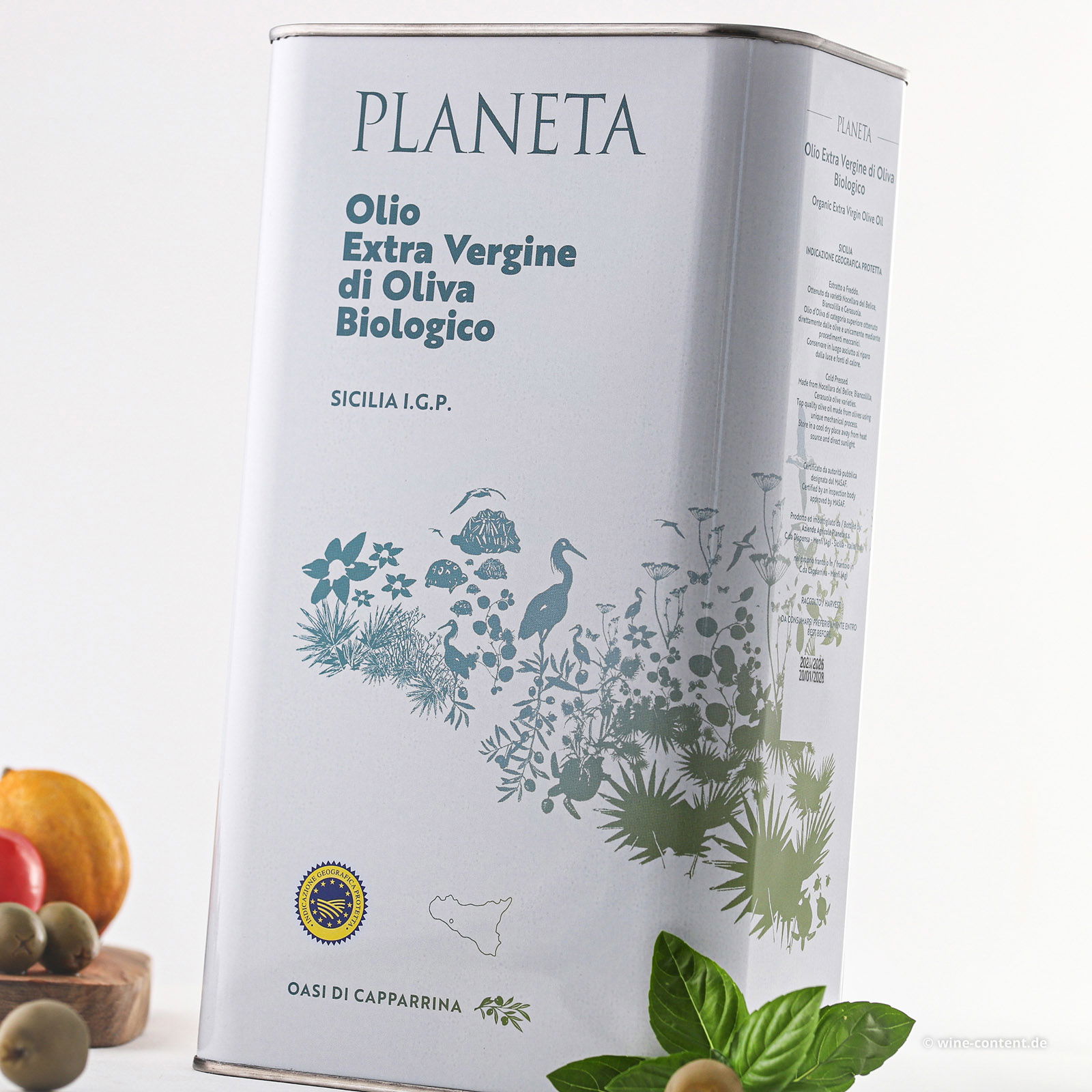 3 L Olivenöl Extra Vergine Sicilia 2025 Bio Kanister