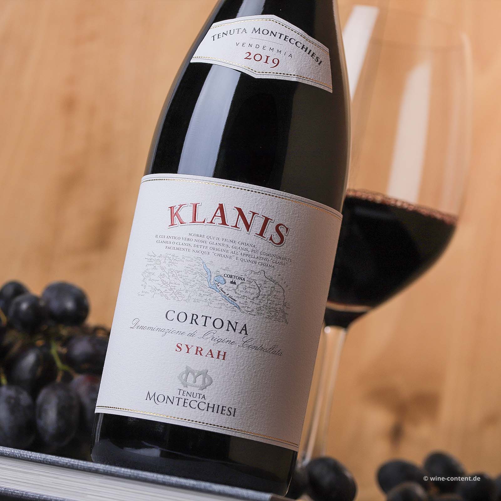 Syrah Cortona 2019 Tenuta Montecchiesi Klanis